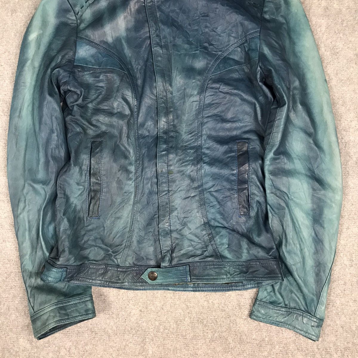 14th Addiction 14th Addiction Ifsixwasnine Style Leather Faded Jacket Size US S / EU 44-46 / 1 - 21 Thumbnail