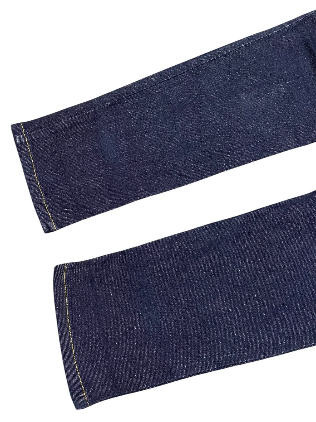 Issey Miyake × Japanese Brand × Tsumori Chisato Issey Miyale Tsumori Chisato Peneled Crotch Raw Jeans Size US 30 / EU 46 - 15 Thumbnail