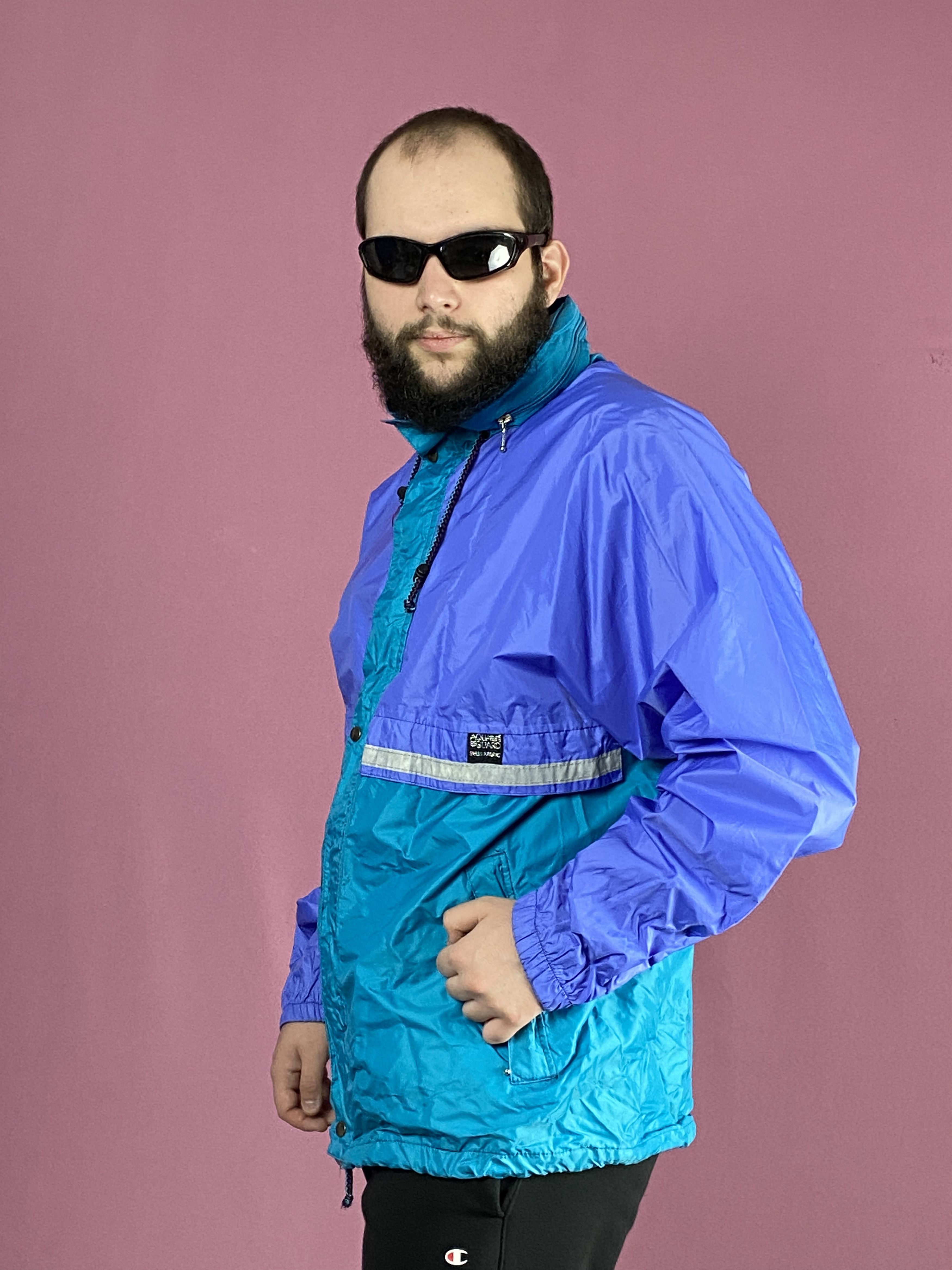 Vintage Aqua Guard Vintage Men's Rain Jacket - L Size US L / EU 52-54 / 3 - 2 Thumbnail