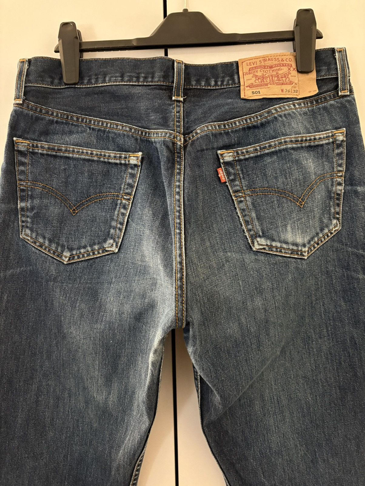 Levi's × Vintage Vintage Levi&strauss straight cut jean (W36) (L32) Size US 36 / EU 52 - 3 Thumbnail