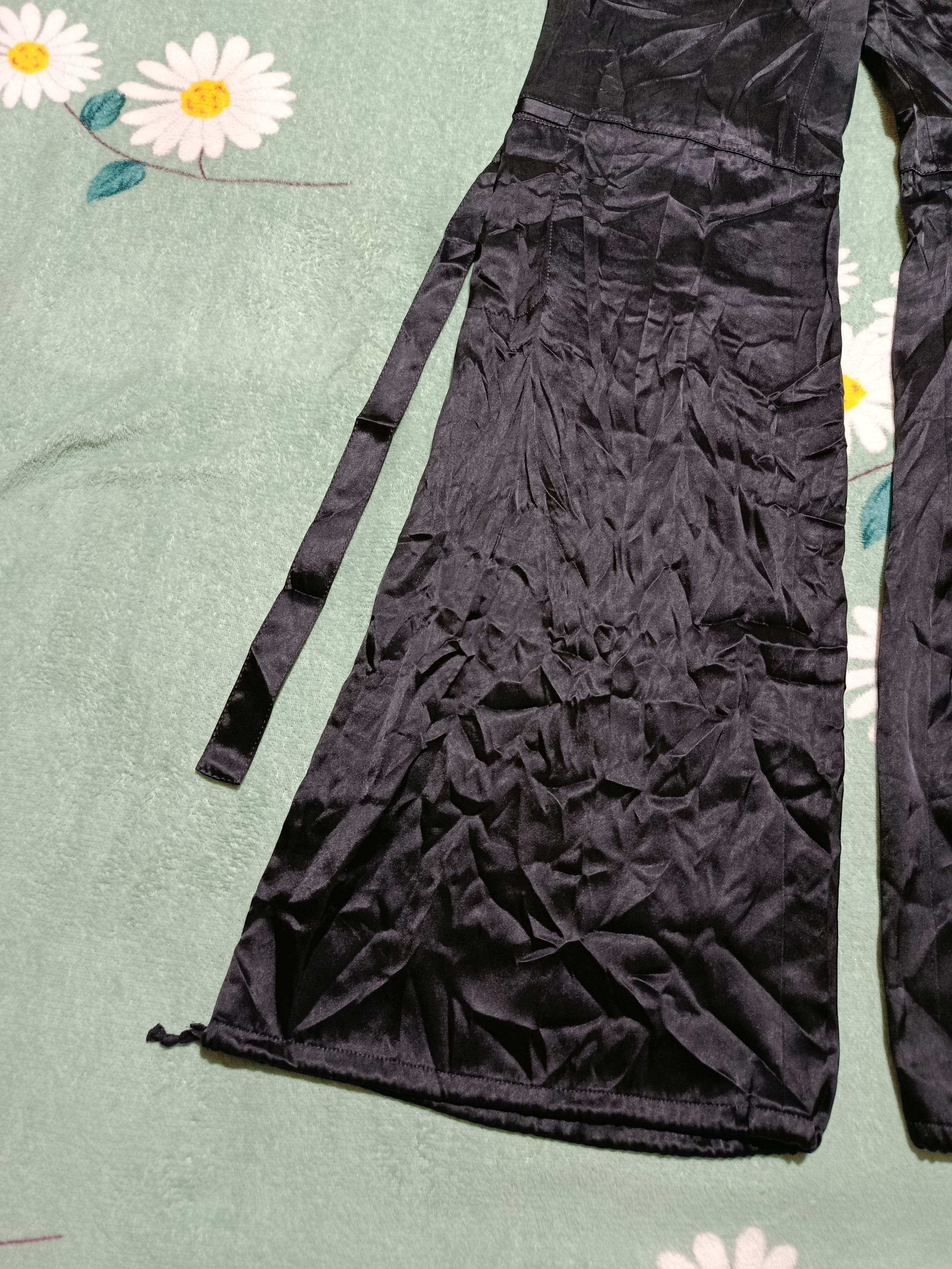 Burberry Vintage Burberry Triacetate Bondage pants Size 29" - 2 Thumbnail