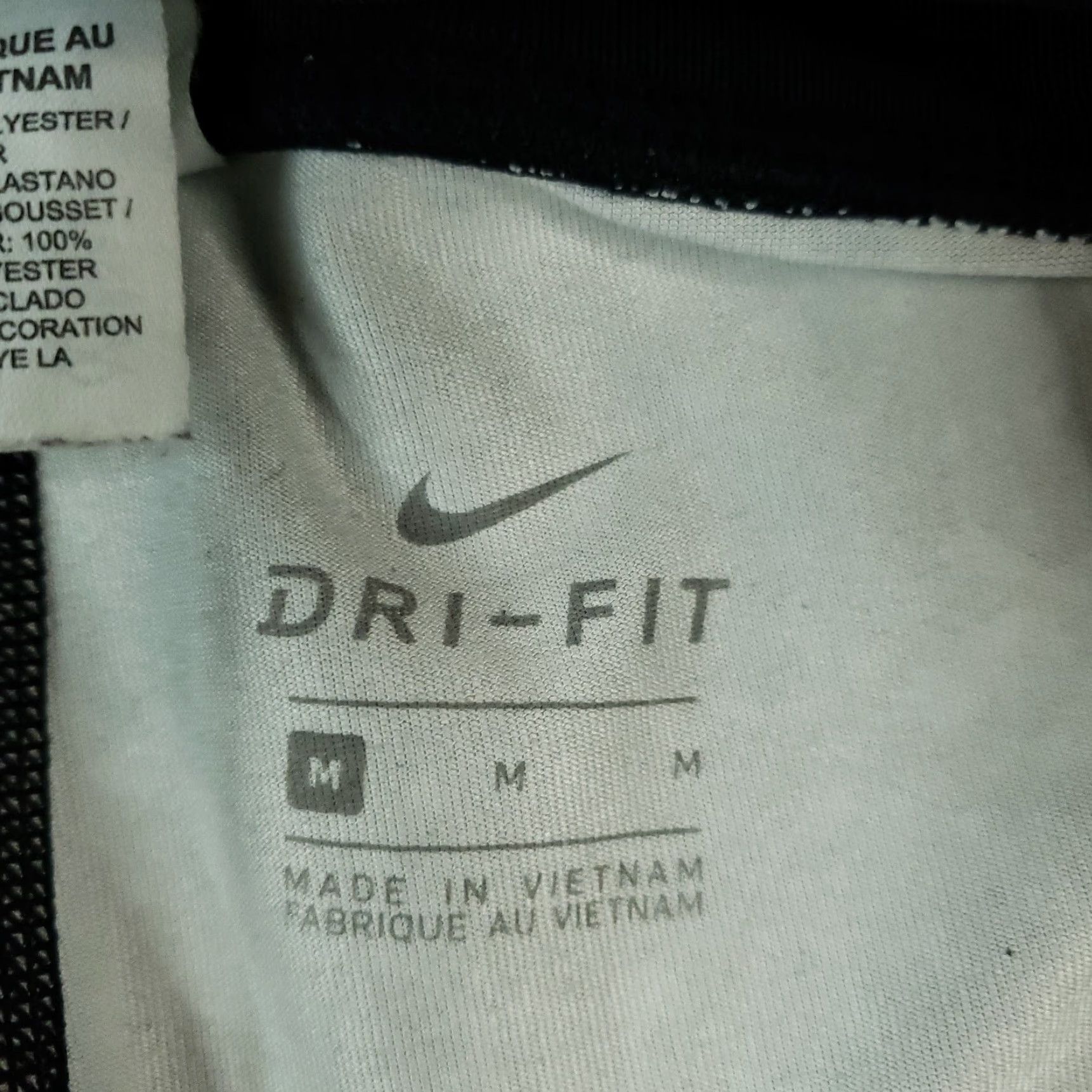 Nike Nike Leggings Womens M Black Running Stretch Athletic Swoosh Shatter Casual Size 32" / US 10 / IT 46 - 7 Thumbnail