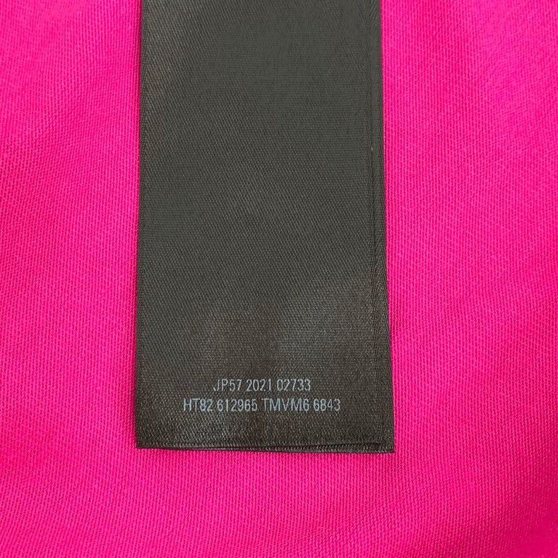 Balenciaga Balenciaga Pink Logo Letter Embroidered Wheat Pattern Cott Size US S / EU 44-46 / 1 - 8 Thumbnail