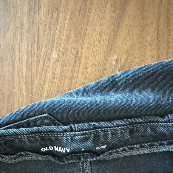 Old Navy Old Navy Black Denim Pencil Skirt Size 27" / US 4 / IT 40 - 3 Thumbnail