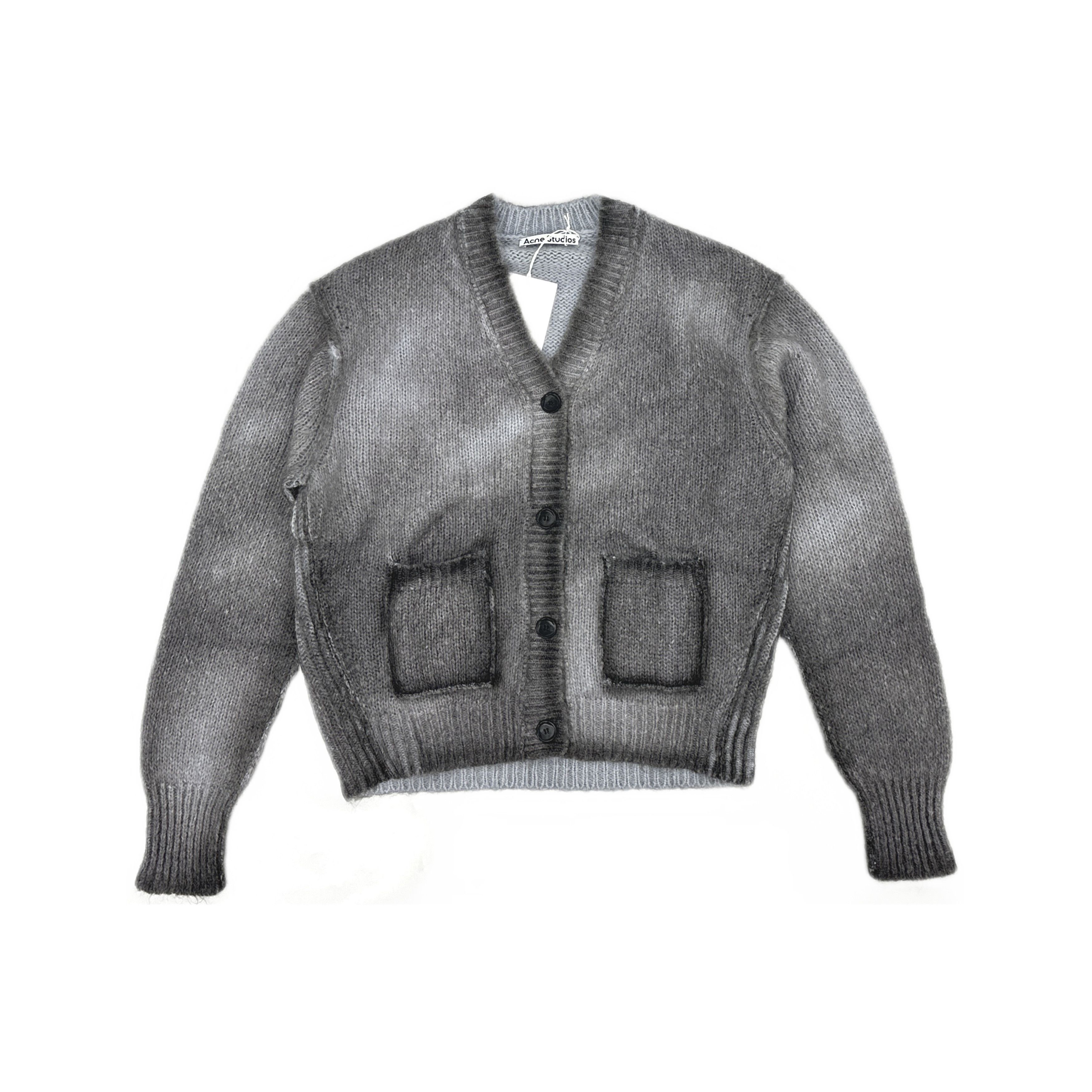 Acne Studios Acne Studios Mohair Gradient Cardigan Size M Size M / US 6-8 / IT 42-44 - 1 Thumbnail