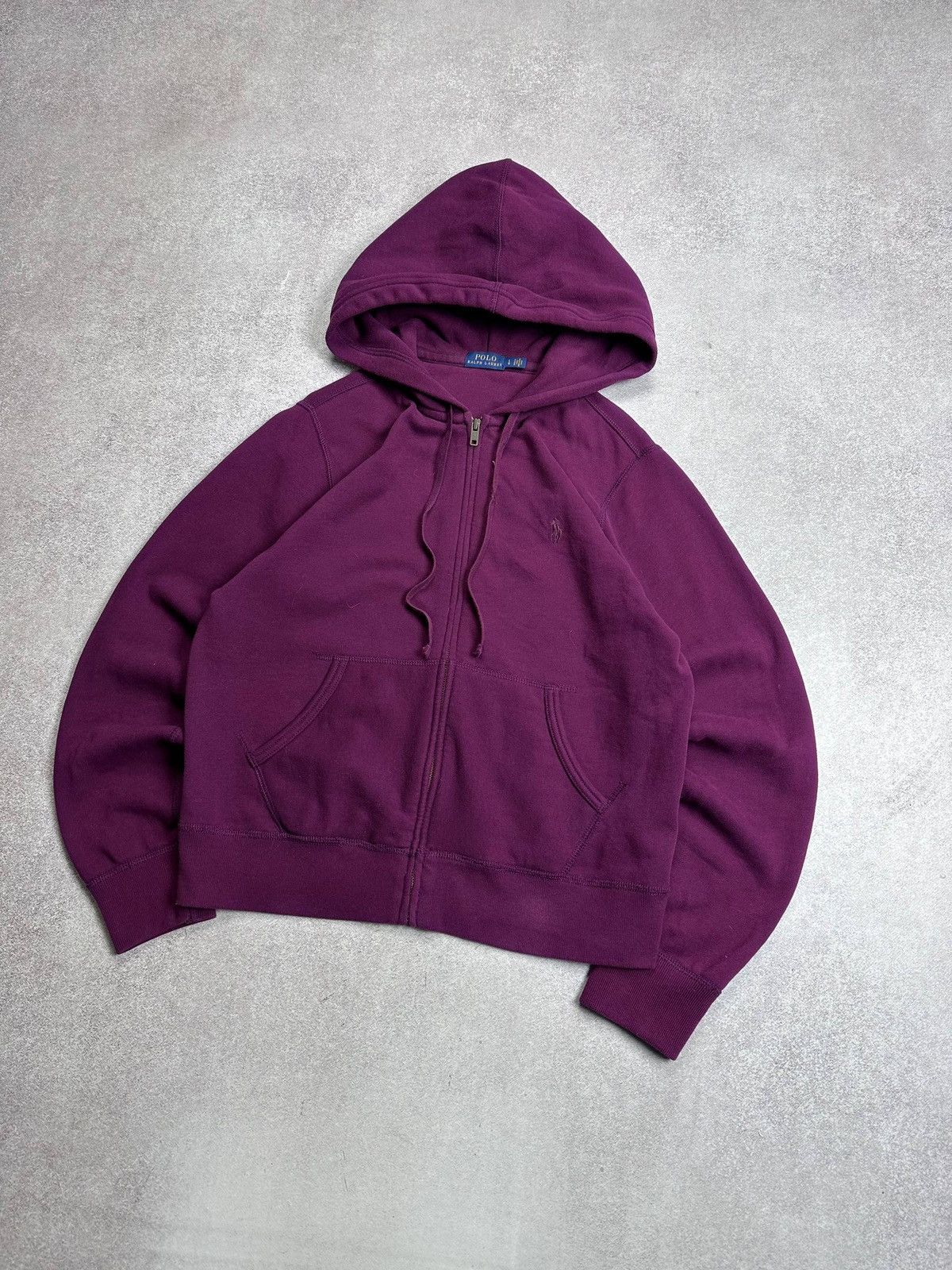 Polo Ralph Lauren Vintage Polo Ralph Lauren Womans Beautiful Zip Hoodie L Rare Size L / US 10 / IT 46 - 2 Thumbnail