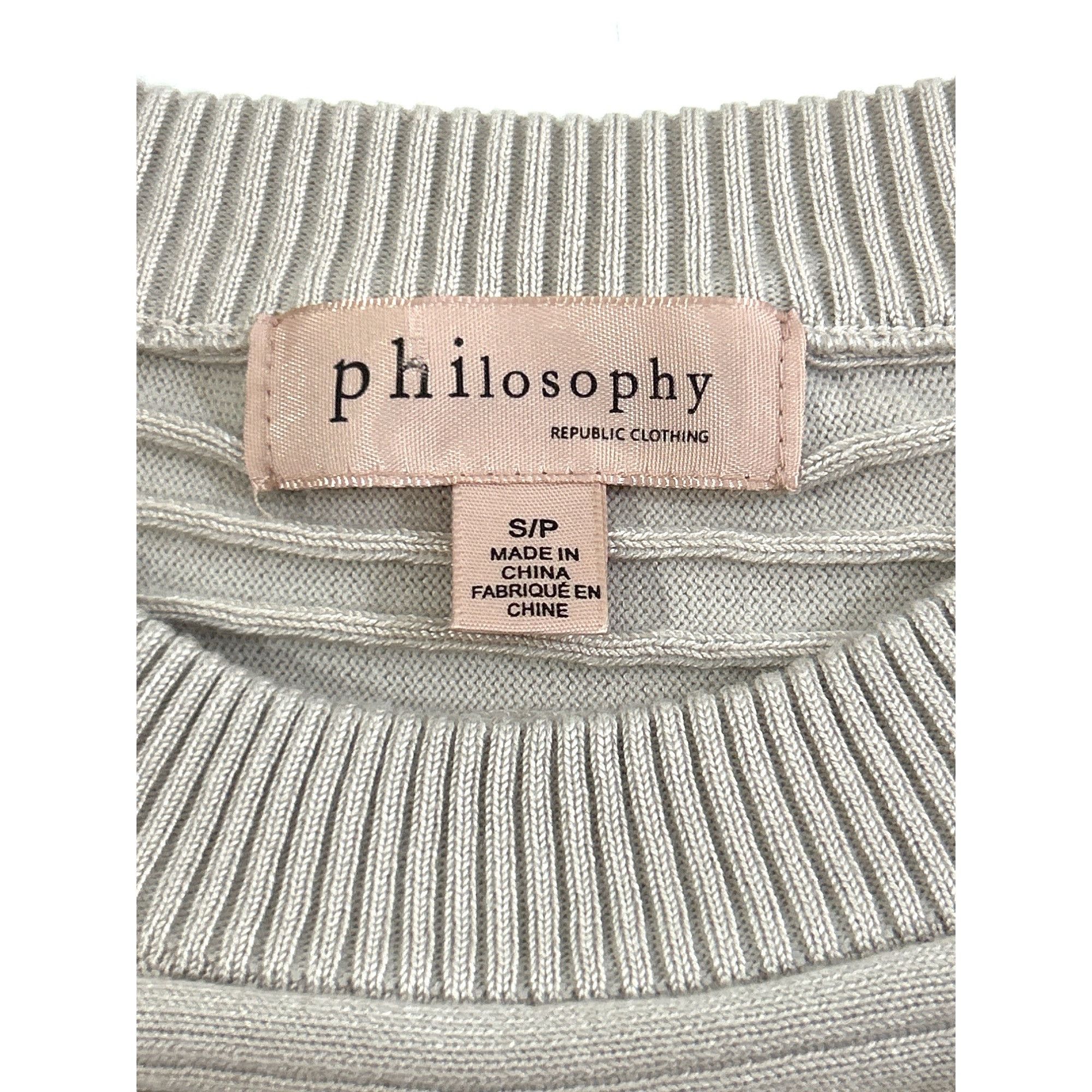 Other Philosophy Republic Taupe Sweater S/P Oversized Long Batwing Size S / US 4 / IT 40 - 9 Thumbnail