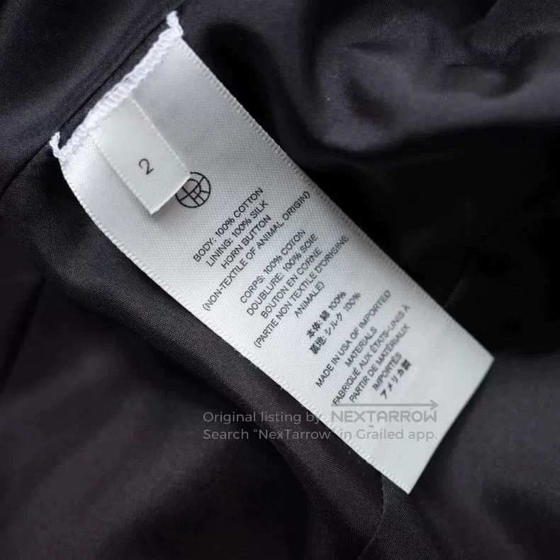 The Row The Row size 2 Classic notched lapel single-breasted suit Size US M / EU 48-50 / 2 - 8 Thumbnail