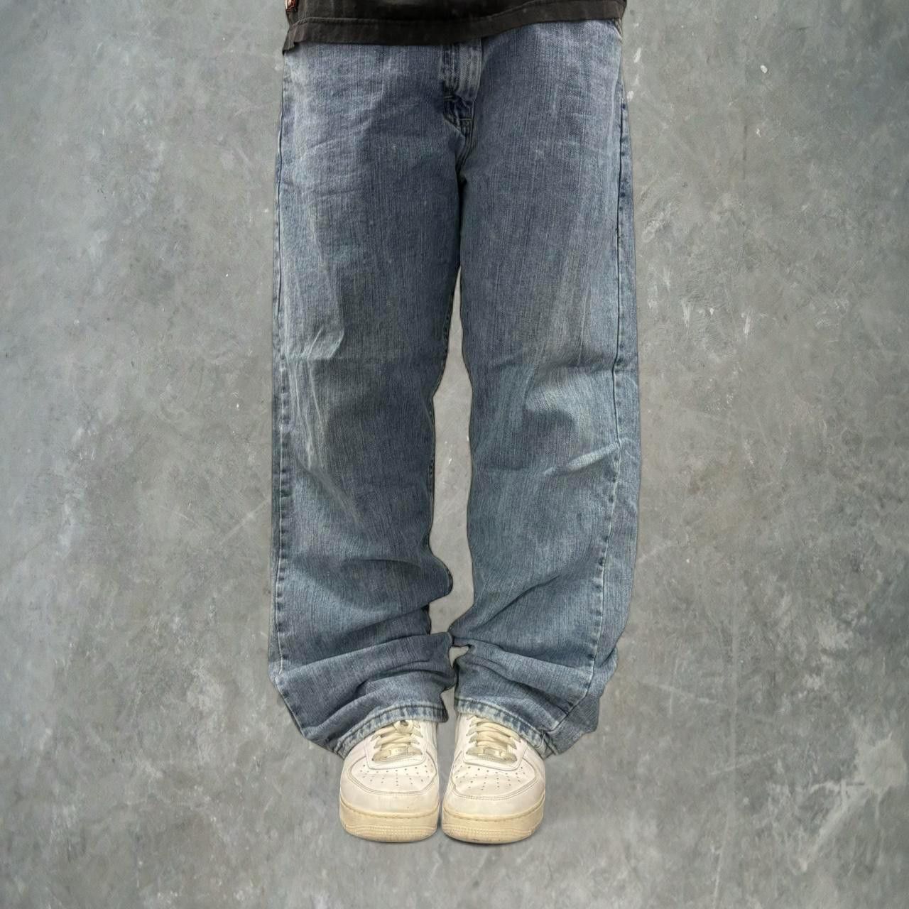 Vintage Crazy Vintage Y2K/2000s Baggy Grunge Medium Blue Wash Denim Jeans! Size US 40 / EU 56 - 1 Thumbnail
