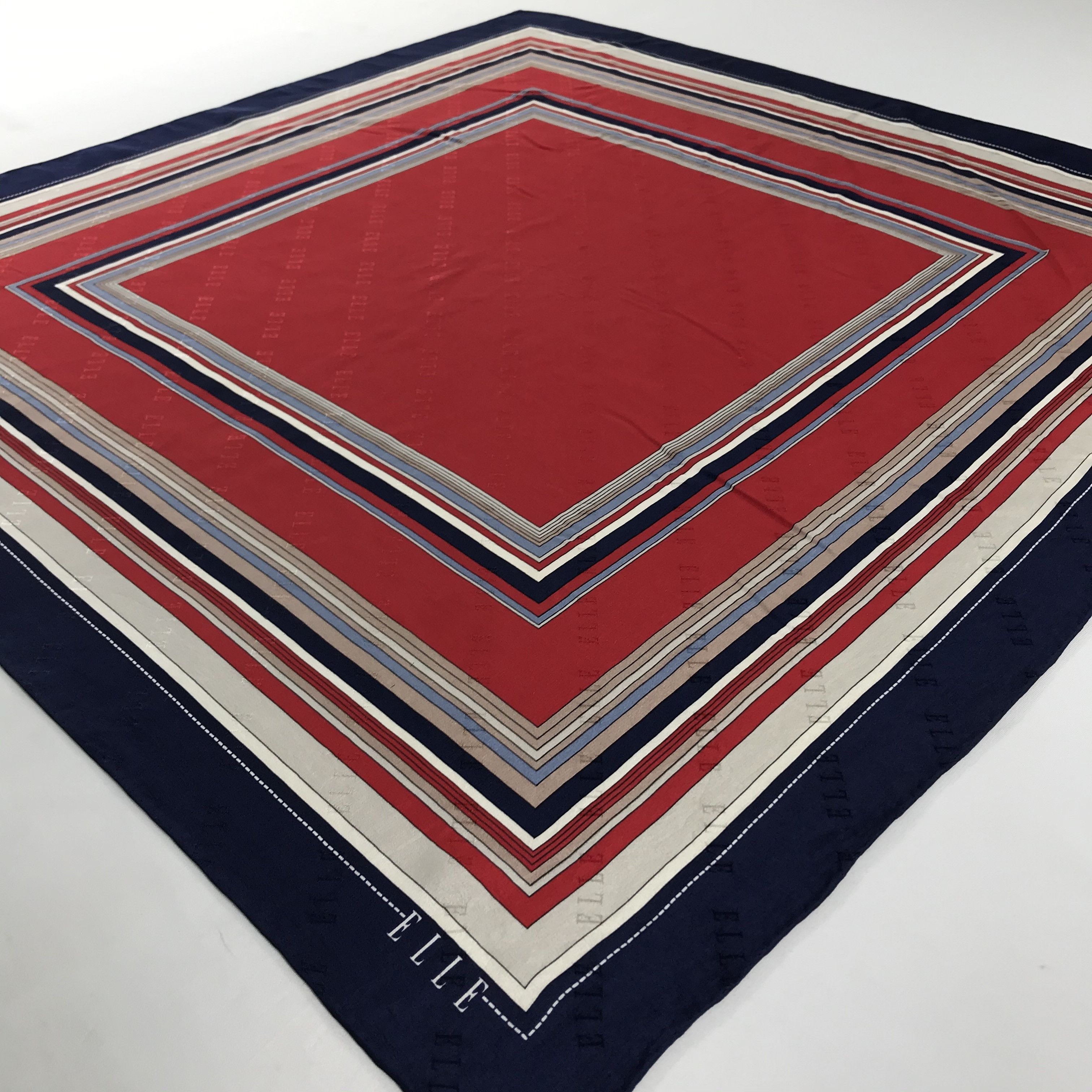 Vintage Vintage Elle Silk Scarf Size ONE SIZE - 3 Thumbnail