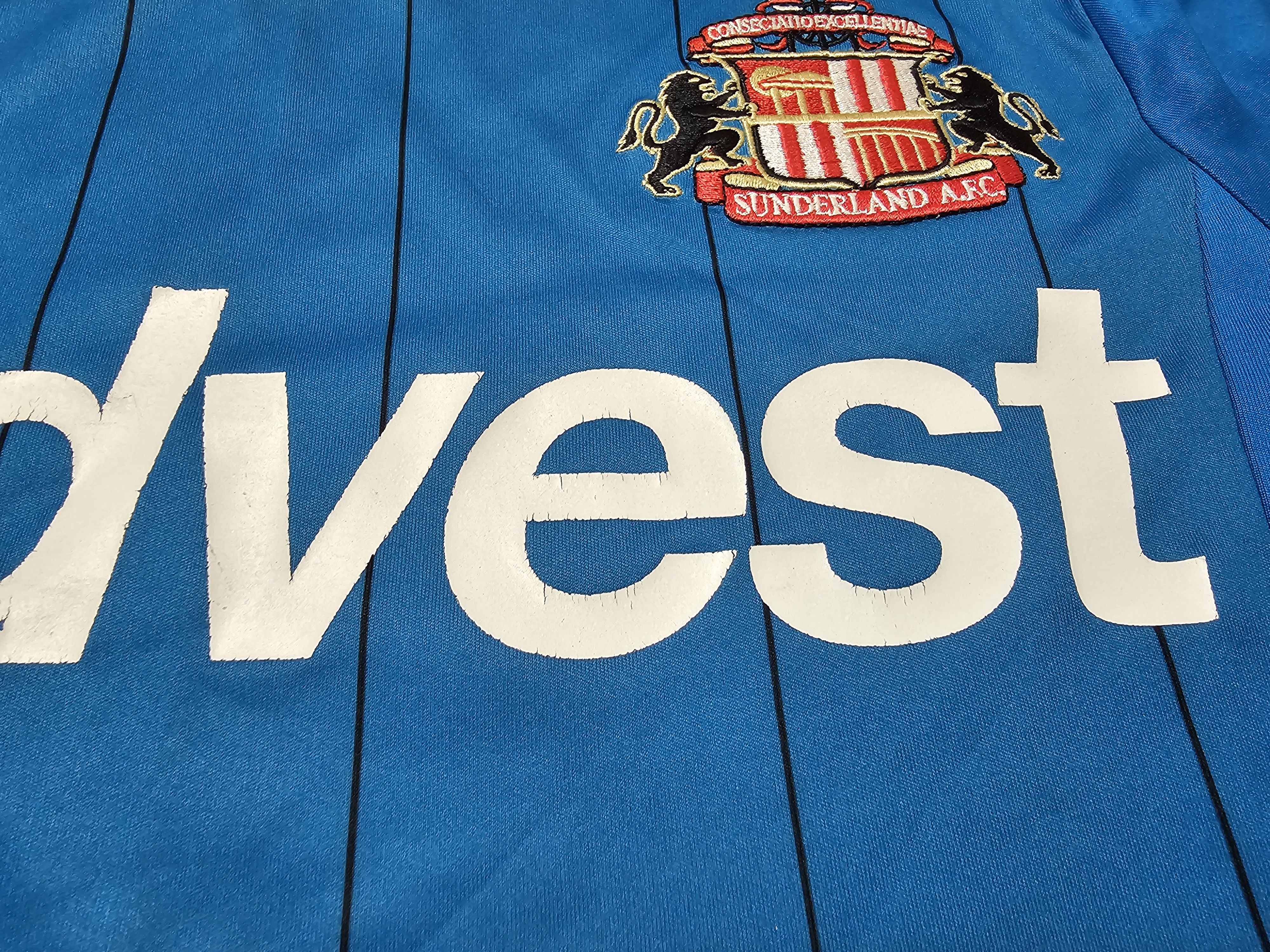 Adidas SUNDERLAND 2014 2015 AWAY FOOTBALL SHIRT SOCCER JERSEY Size US M / EU 48-50 / 2 - 6 Thumbnail