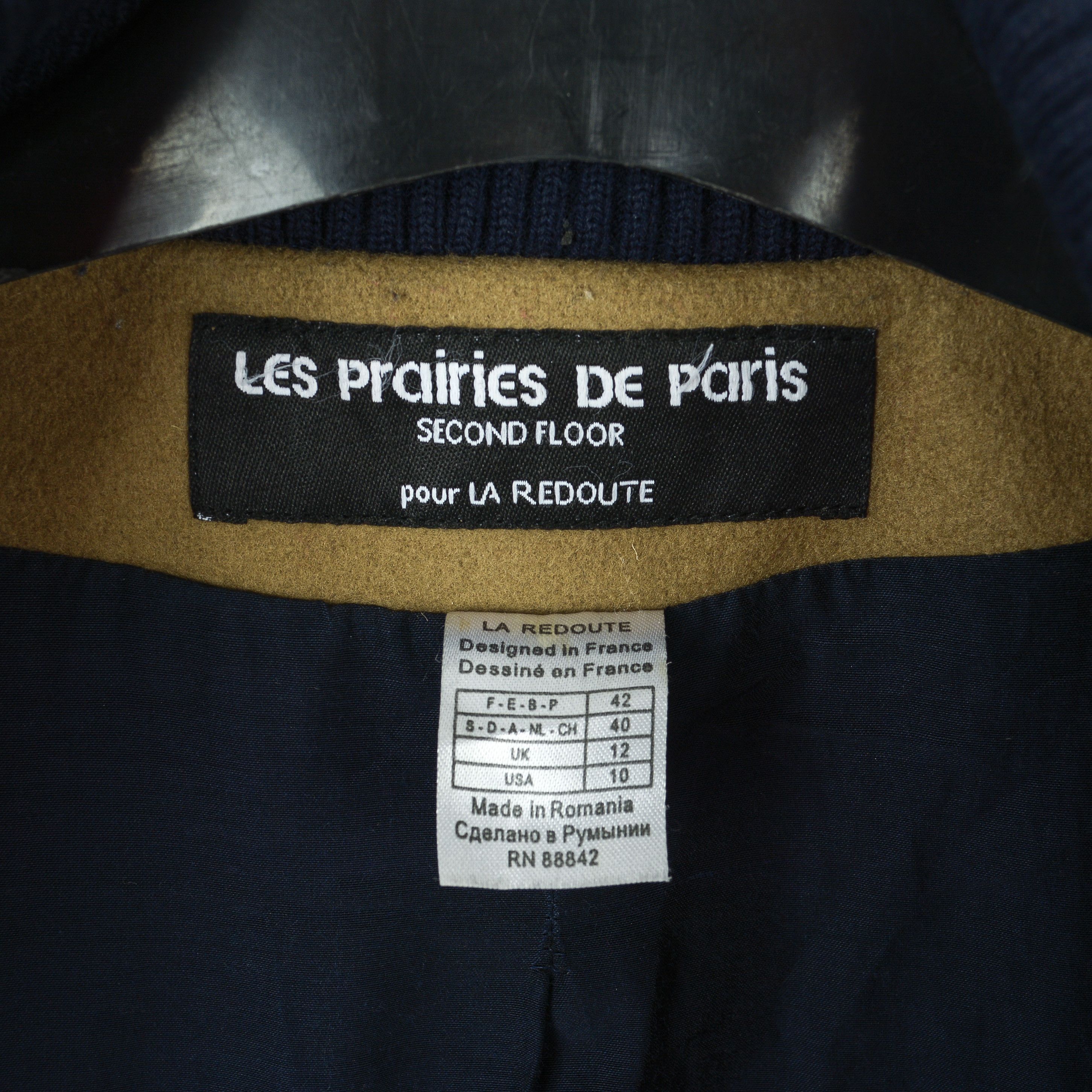 Other LA REDOUTE Les Prairies De Paris L Wool Coat Overcoat Size L / US 10 / IT 46 - 6 Thumbnail