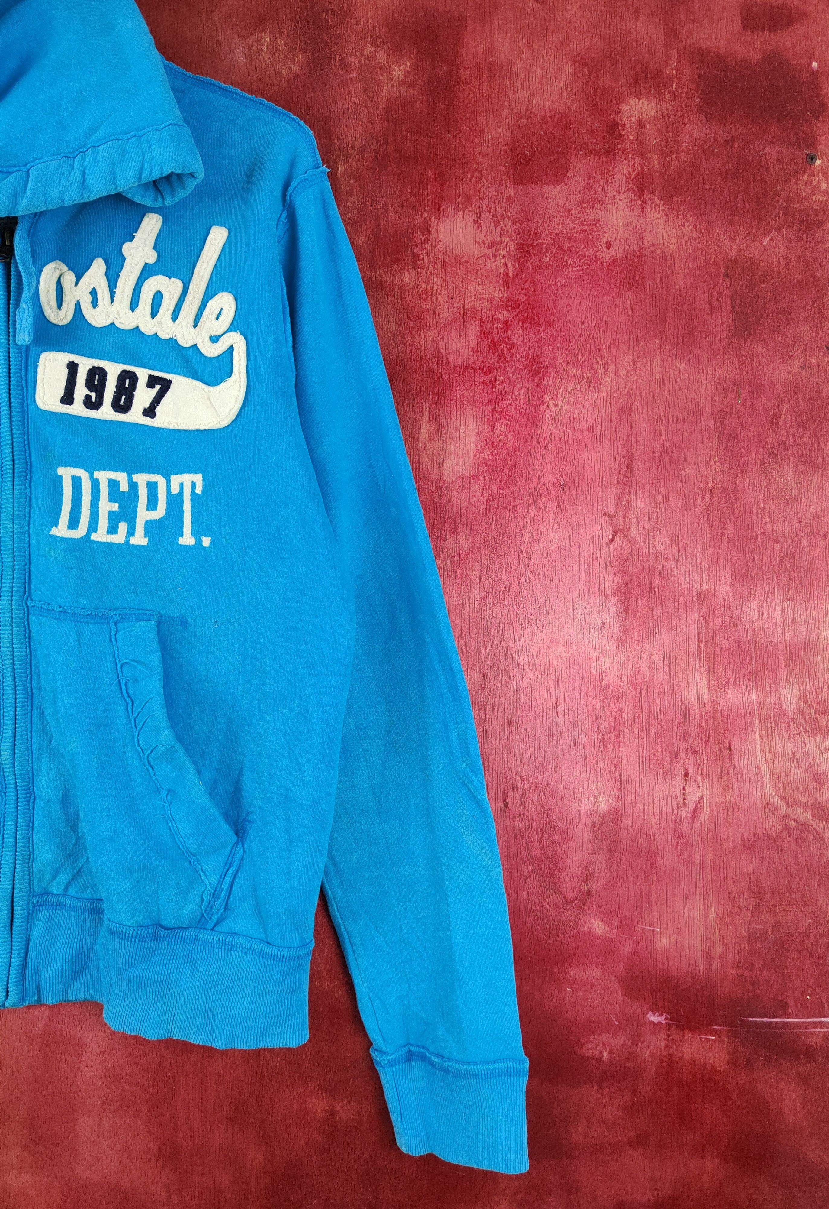 Aeropostale Aeropostale Light Blue Hoodie Sweaters #S2402 Size S / US 4 / IT 40 - 6 Thumbnail
