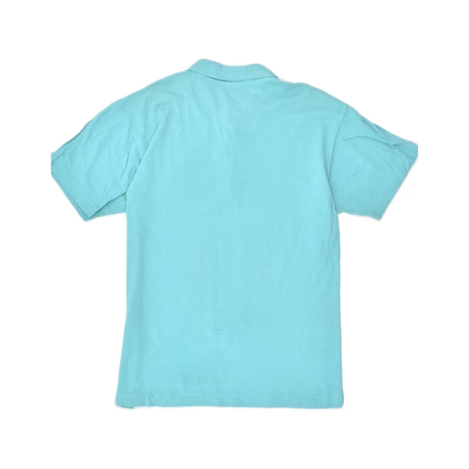 Vintage VINTAGE Mens Polo Shirt Medium Blue Cotton XJ36 Size US M / EU 48-50 / 2 - 2 Thumbnail