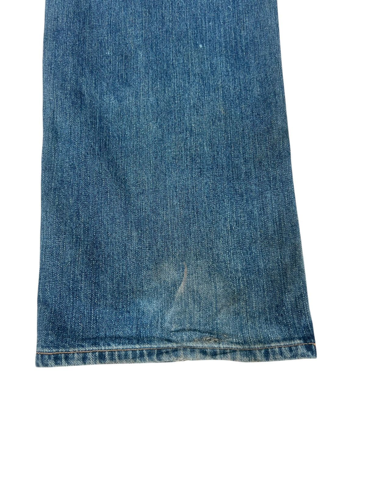 Stussy 2000s Stussy - DM ( C ) ontact Jean Dirty Mud Denim Jeans Size US 36 / EU 52 - 16 Thumbnail