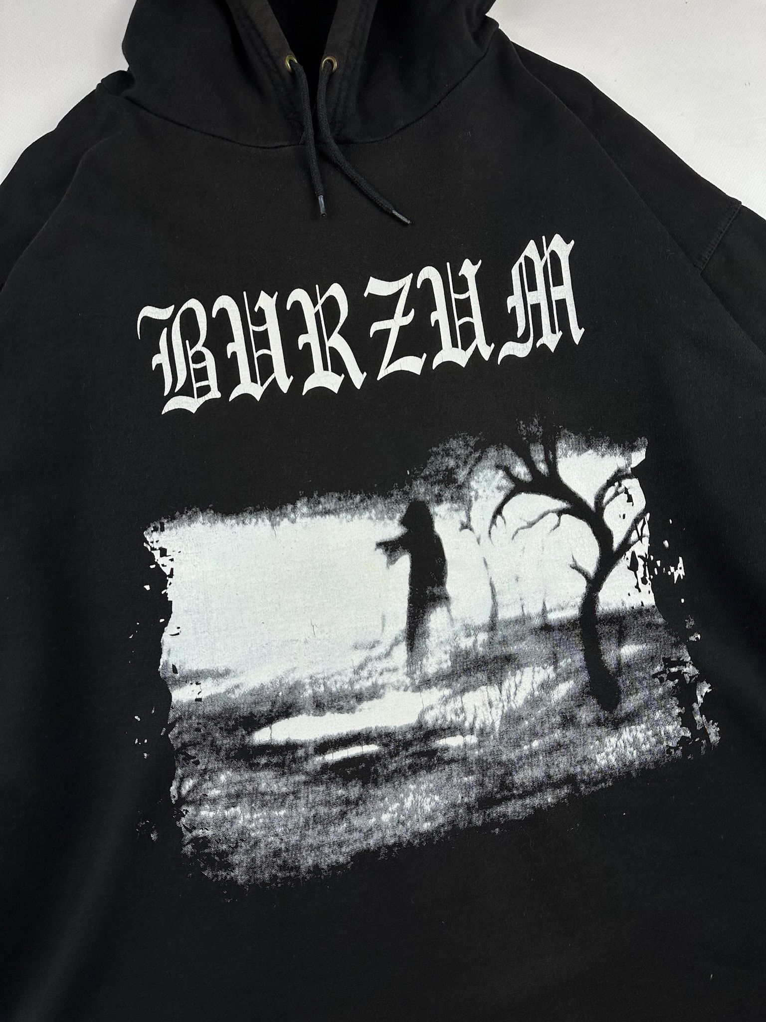 Band Tees Vintage BURZUM hoodie Size US XL / EU 56 / 4 - 2 Thumbnail
