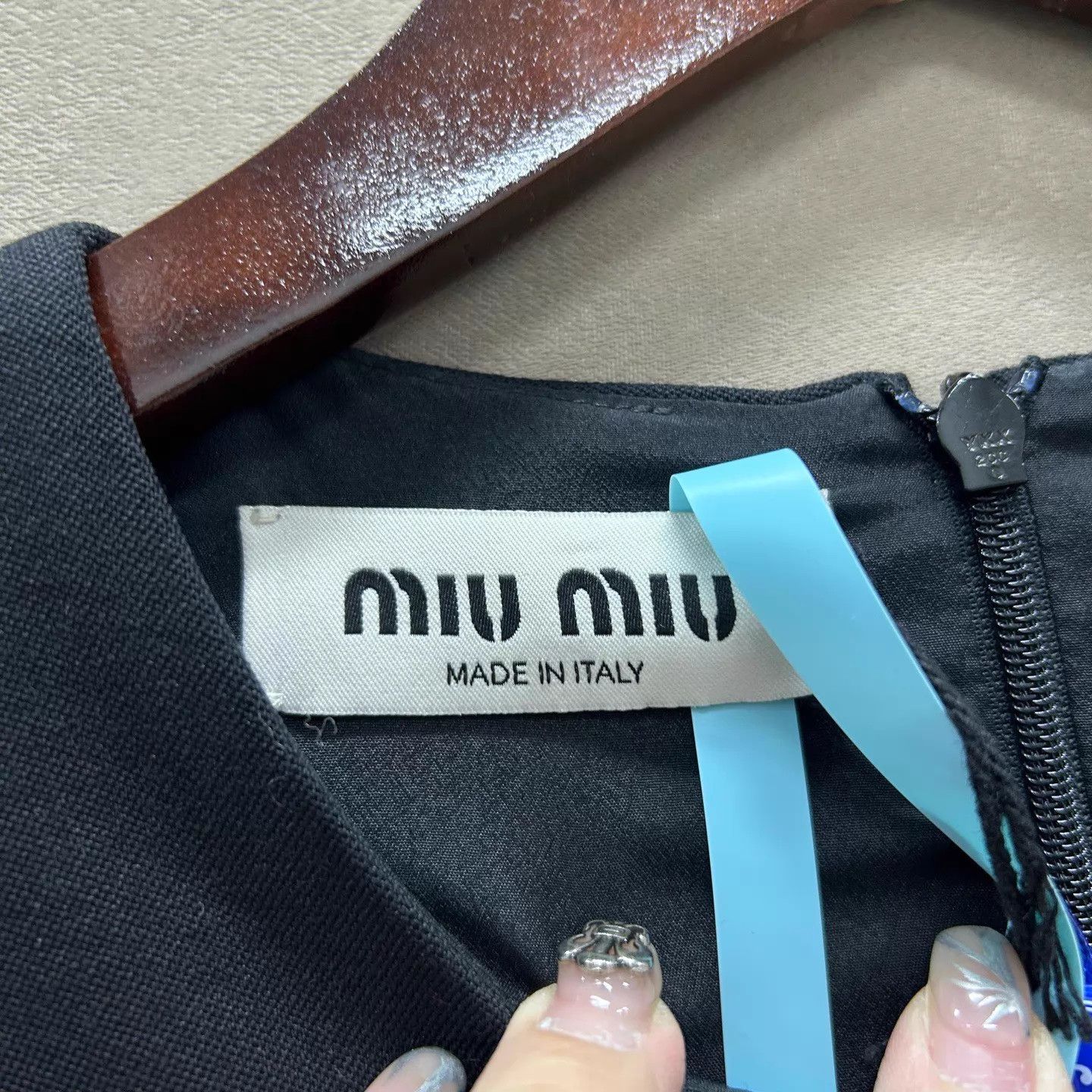 Miu Miu MIU MIU Women's Couture Black Dress 36 Size XS / US 0-2 / IT 36-38 - 4 Thumbnail