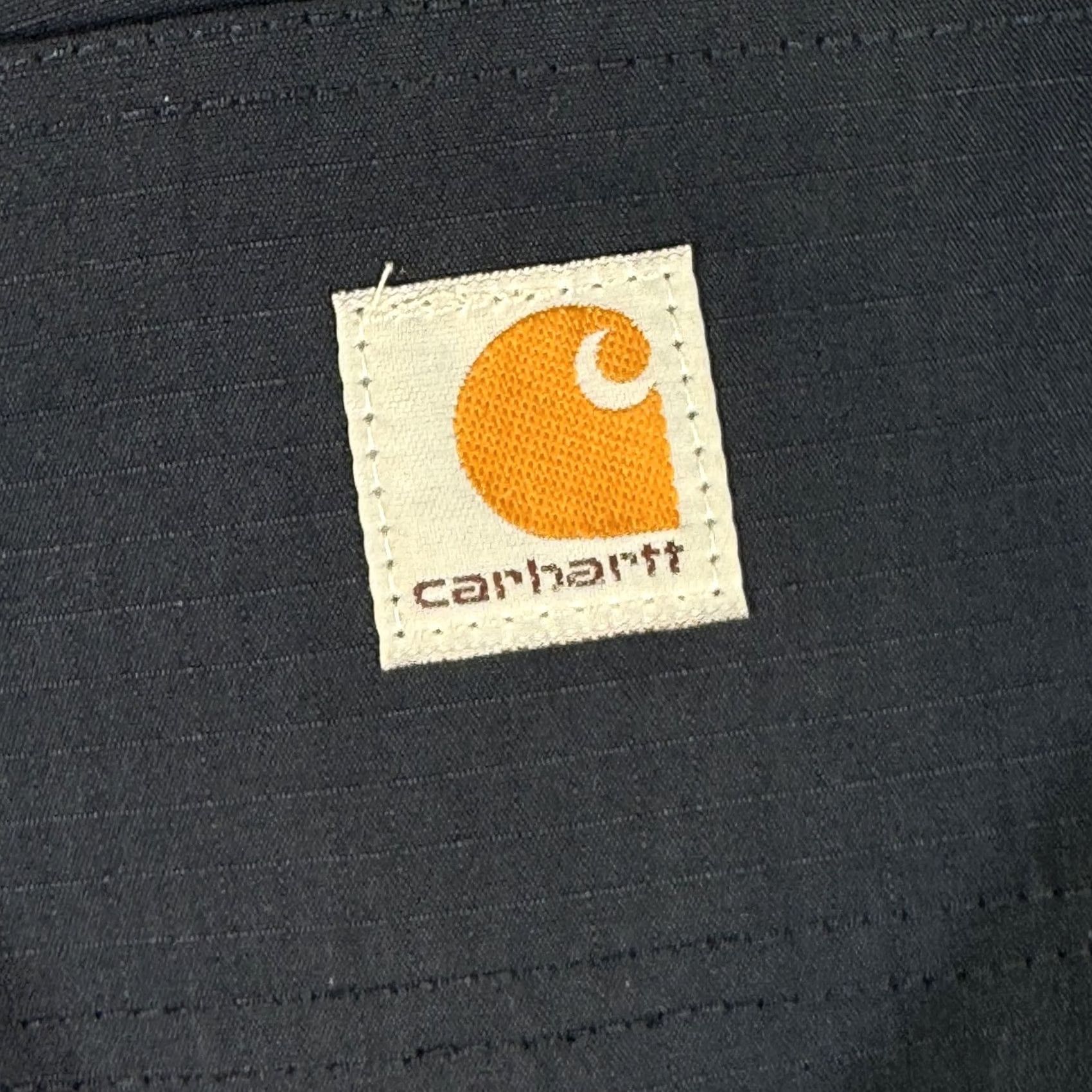 Carhartt VINTAGE Carhartt Pants Men 29x28 Navy Relaxed Fit Ripstop Workwear Zip Pocket Cargo Pocket Slim? No. Size US 29 - 6 Thumbnail