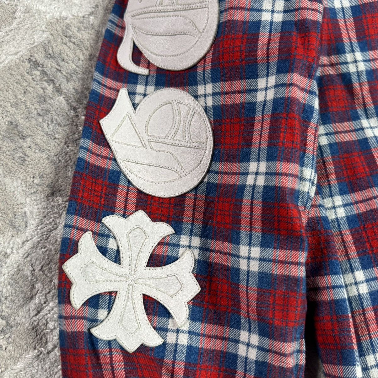 Chrome Hearts Guns n roses leather patch button up Size US L / EU 52-54 / 3 - 6 Thumbnail