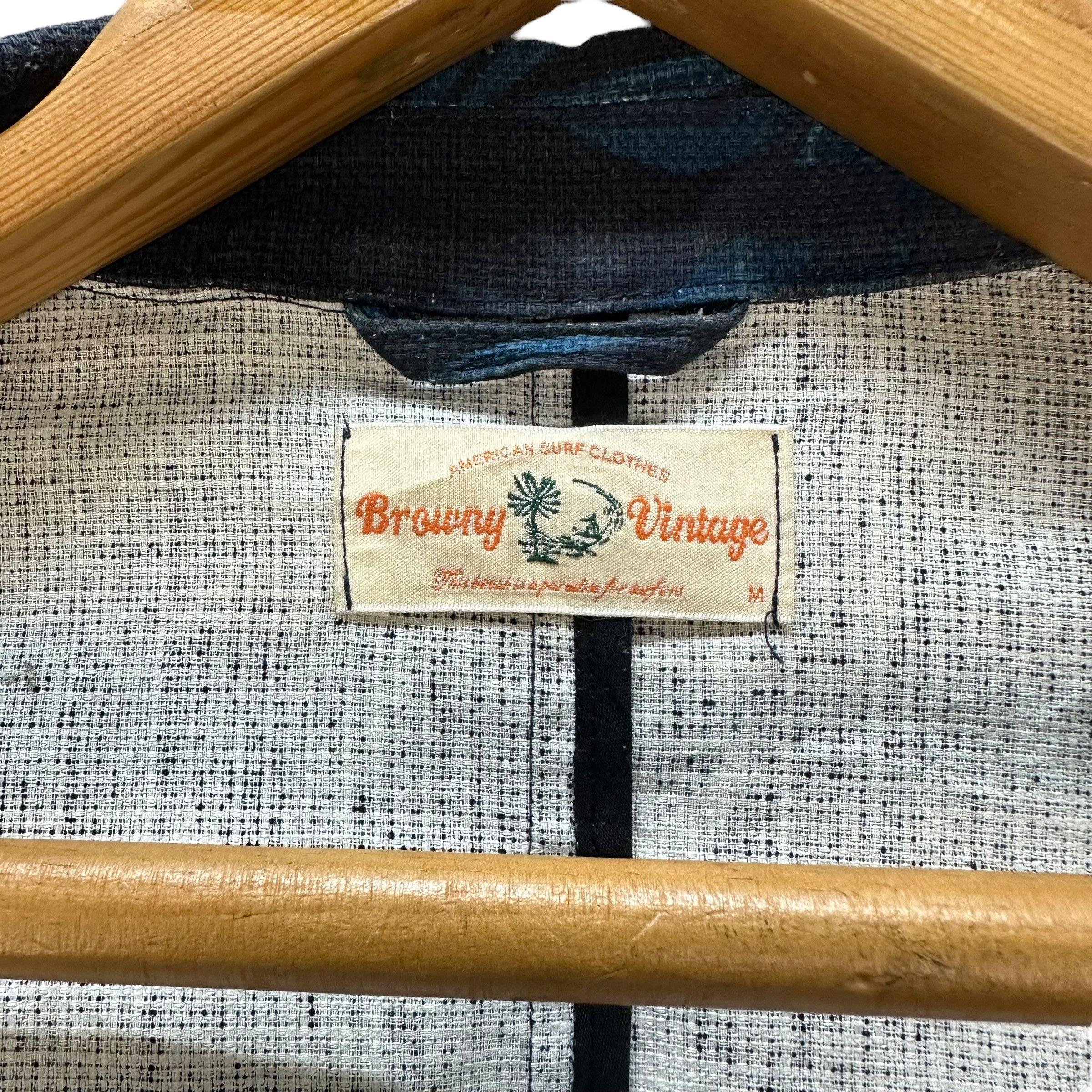 Japanese Brand BROWNY VINTAGE AMERICAN SURF CASUAL JACKET #8818-028 Size US M / EU 48-50 / 2 - 7 Thumbnail