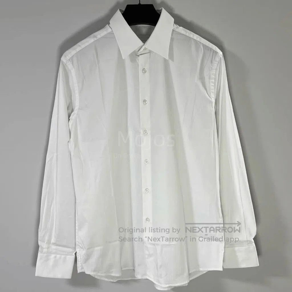 Prada Sz 41 Prada Classic Plain Shirt. Size US L / EU 52-54 / 3 - 1 Thumbnail