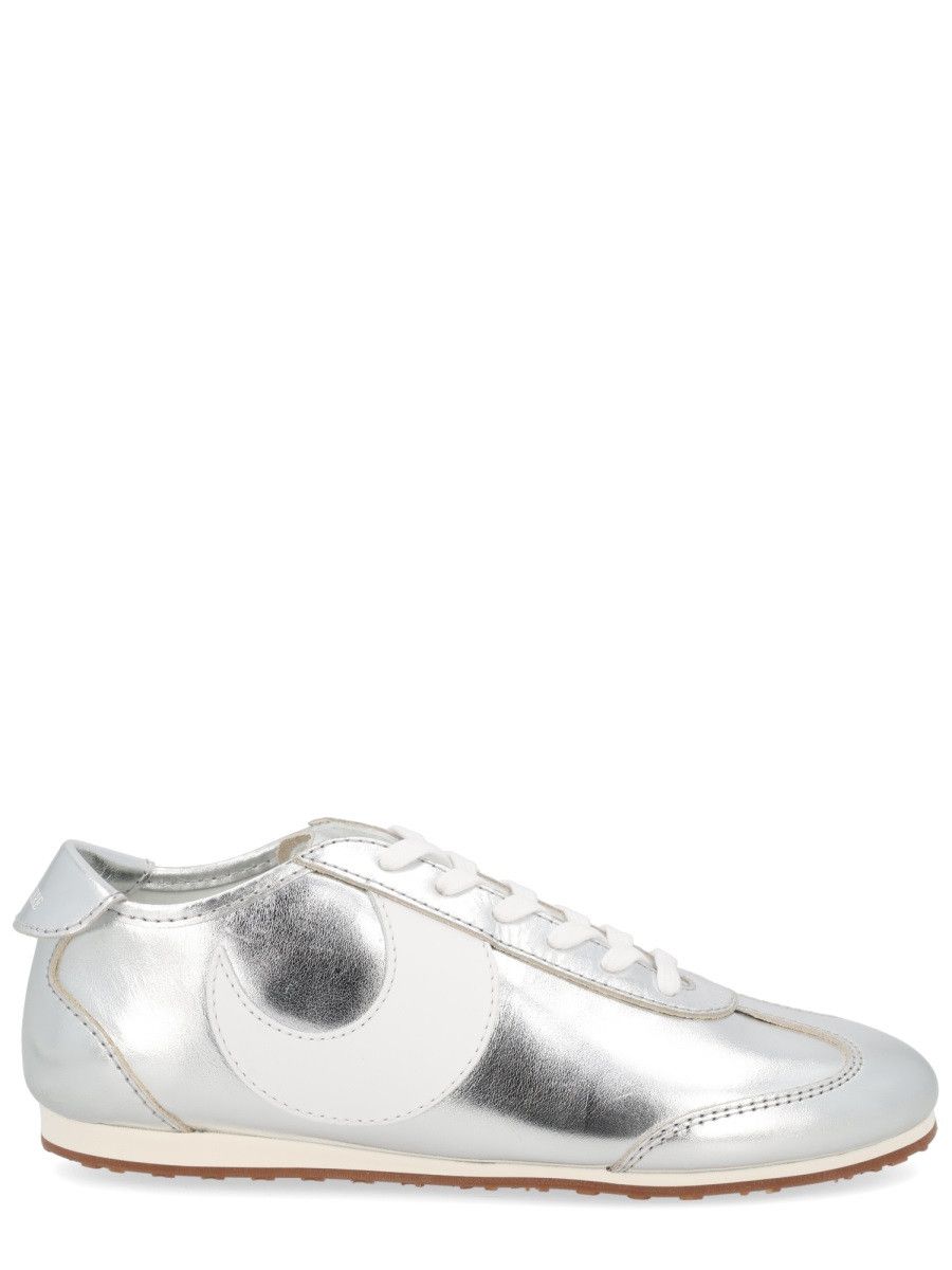 Marine Serre MARINE SERRE "ASTRA" SNEAKER - SILVER (IT 38) Size US 8 / IT 38 - 1 Thumbnail