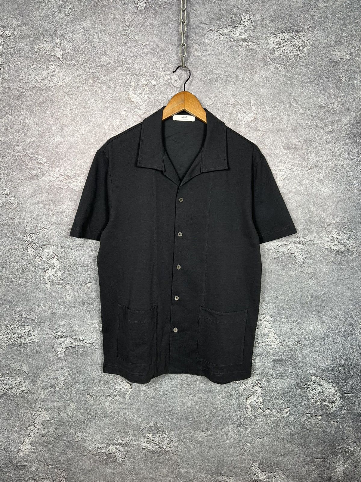 Mr P. Mr. Porter Hawaii Cotton Gray Shirt Polo Size US M / EU 48-50 / 2 - 1 Thumbnail