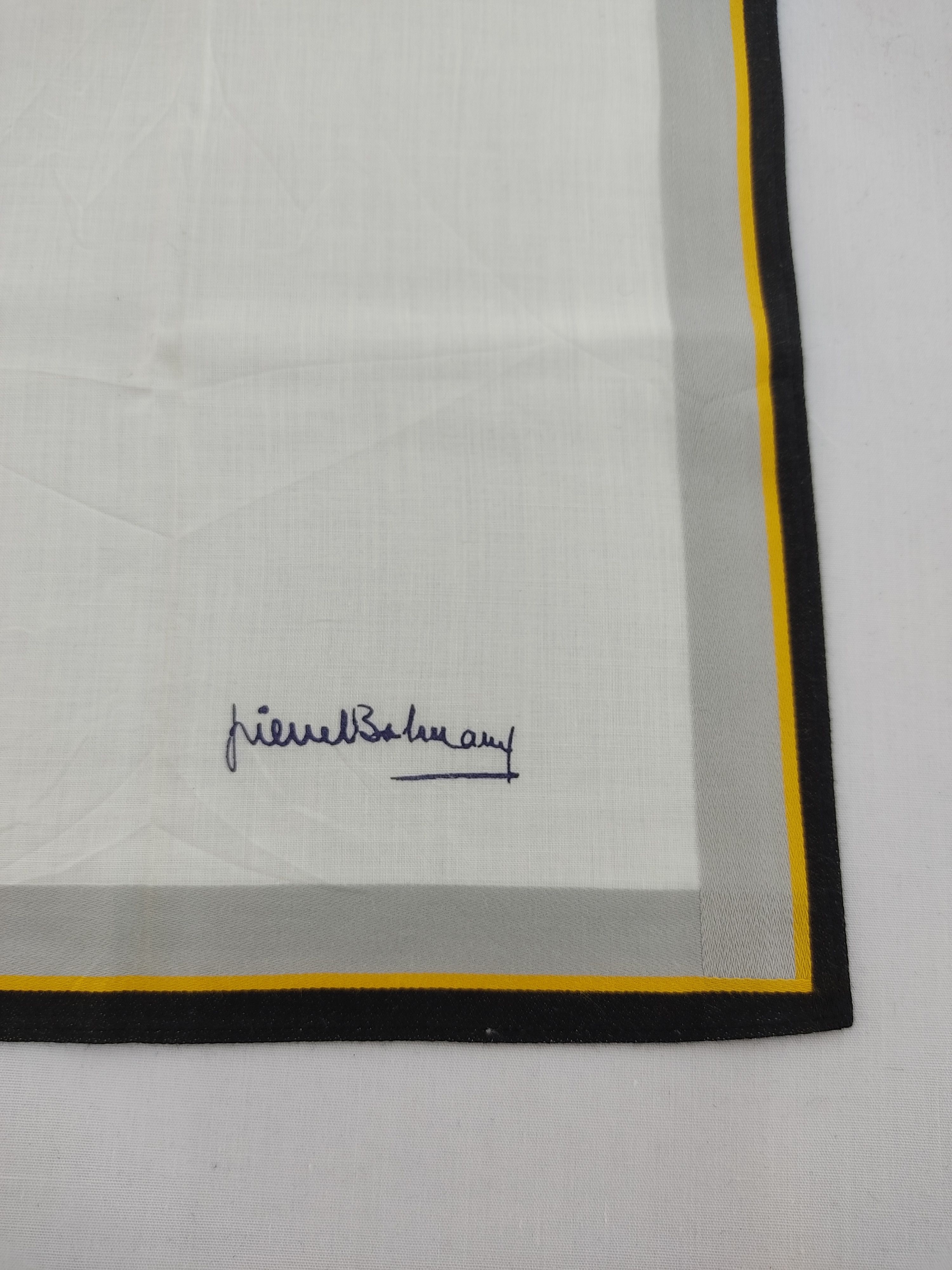 Pierre Balmain × Vintage Vintage Pierre Balmain Handkerchief / Neckwear / Bandana Size ONE SIZE - 6 Thumbnail