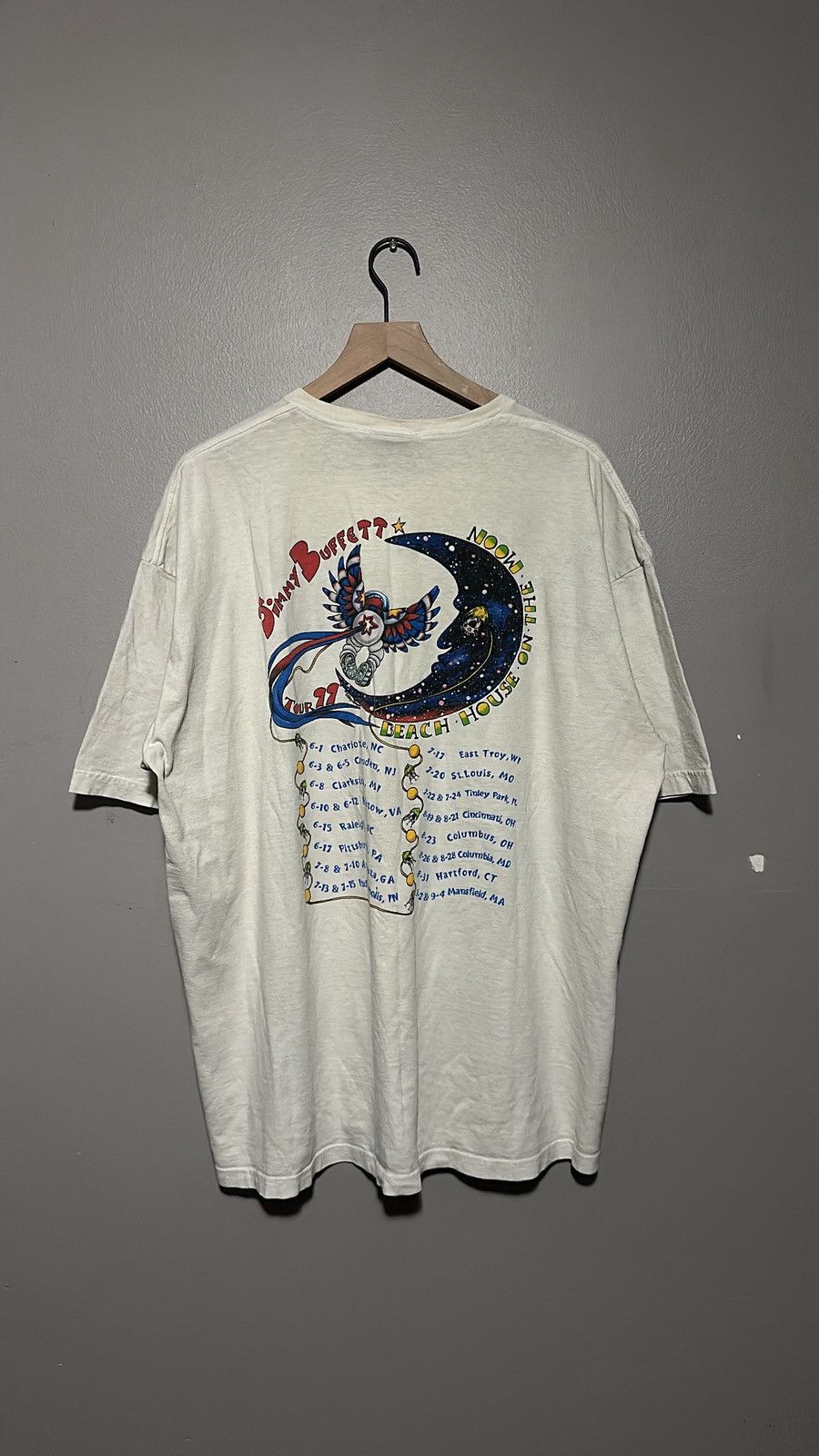 Band Tees × Vintage 90's Jimmy Buffet Tour Shirt Size US XXL / EU 58 / 5 - 3 Thumbnail