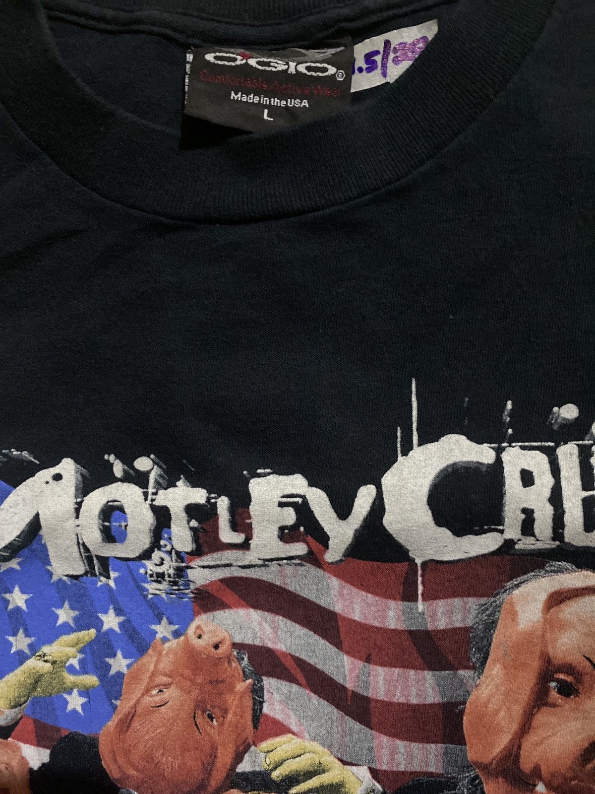 Band Tees Motley Crue - Generation Swine Band Tee Size US L / EU 52-54 / 3 - 6 Thumbnail