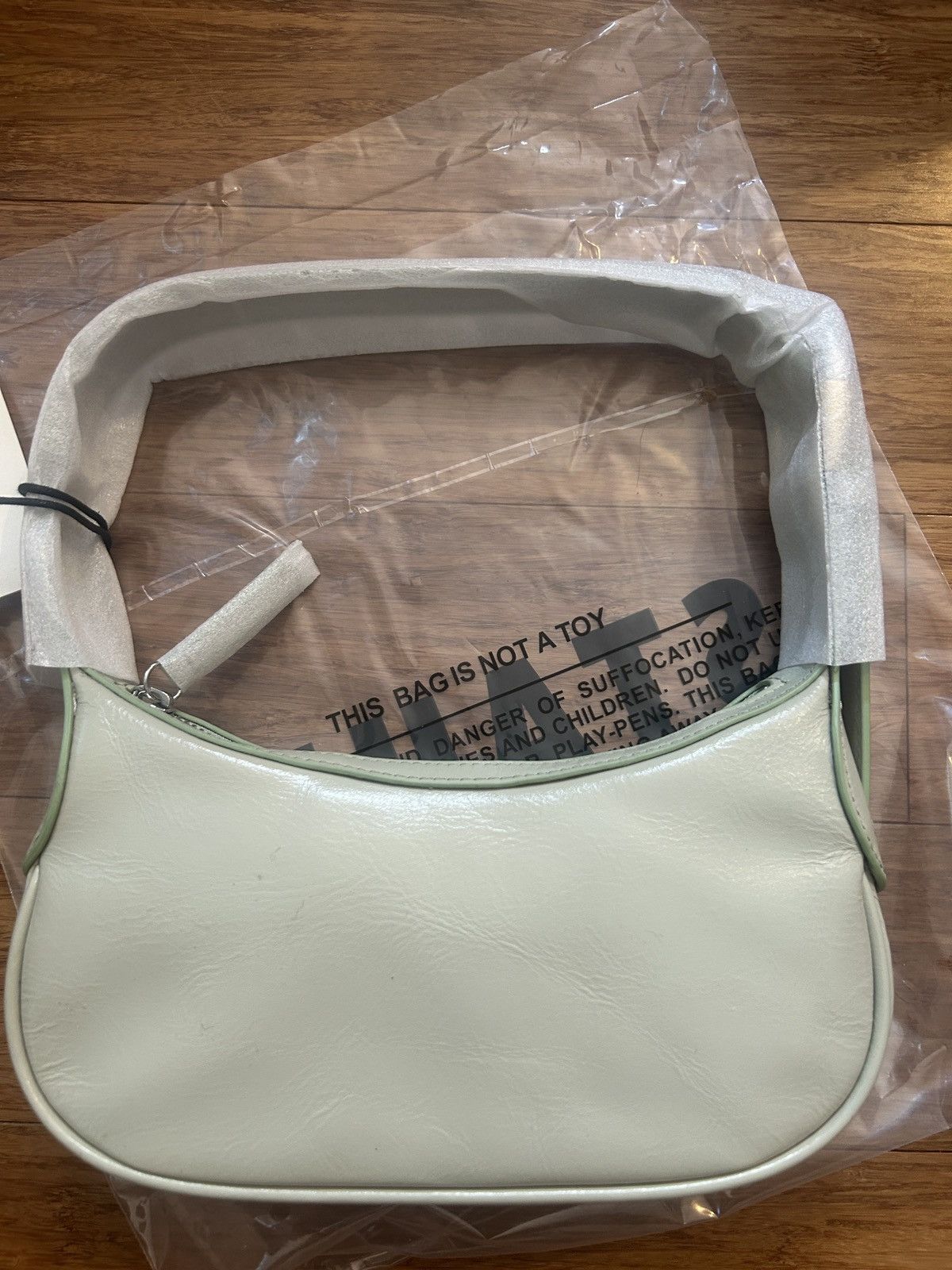 Staud Staud OWEN Bag 100% Cow Leather Pale Jade Original Price$295 Size ONE SIZE - 5 Thumbnail