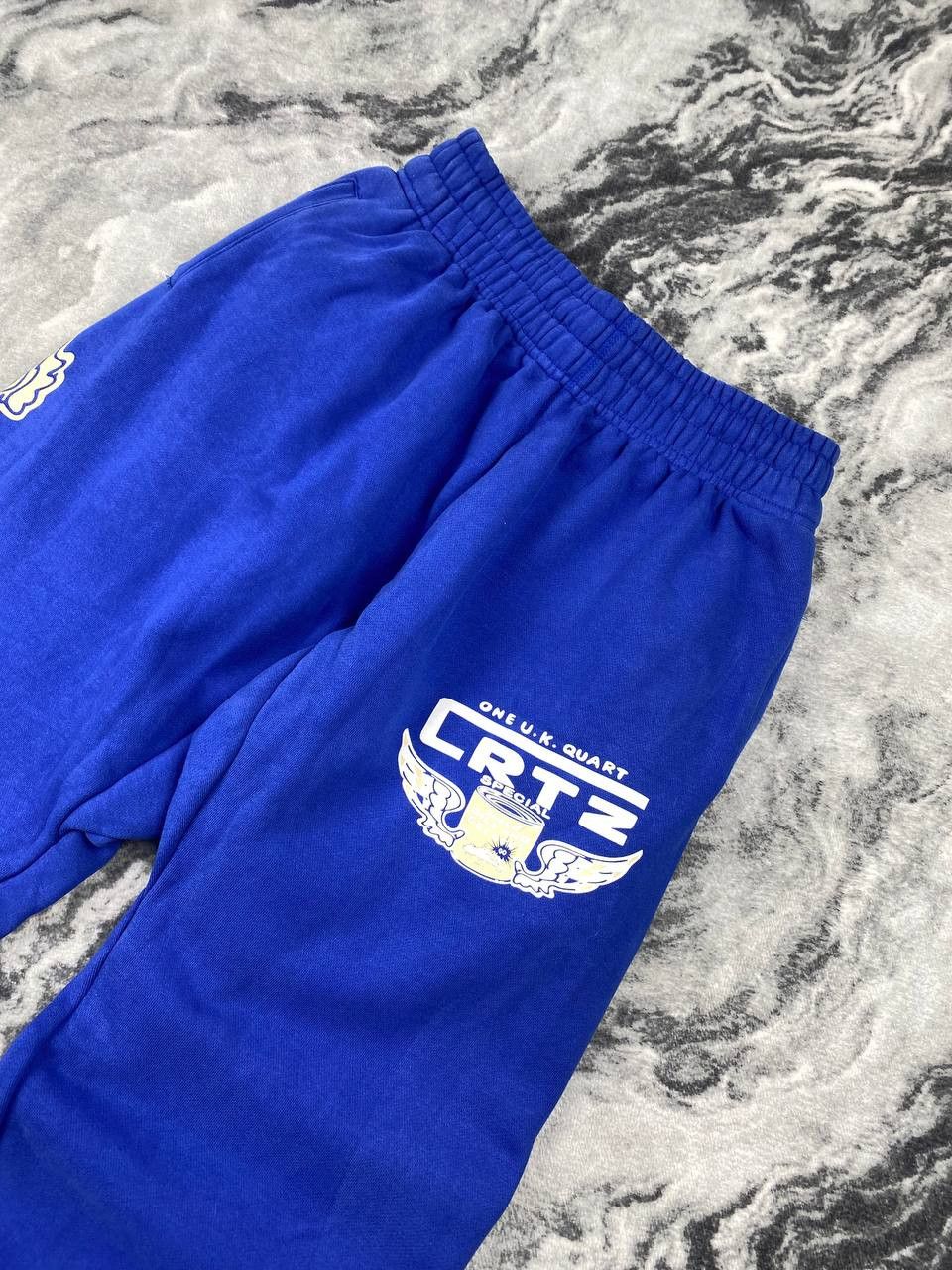 Corteiz Corteiz Gasolina Bottoms Royal Sweatpants Big Logo Men Size US 30 / EU 46 - 3 Thumbnail