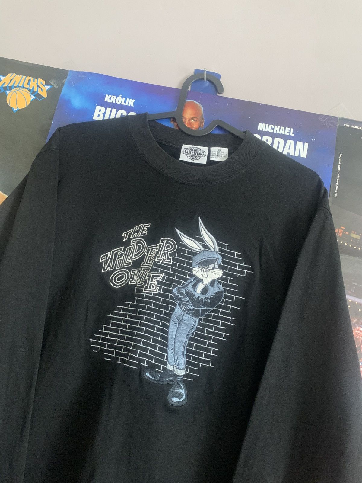 Acme Clothing 1994 Vintage Acme Clothing Bugs The Wilder One Longsleeve Size US XS / EU 42 / 0 - 2 Thumbnail
