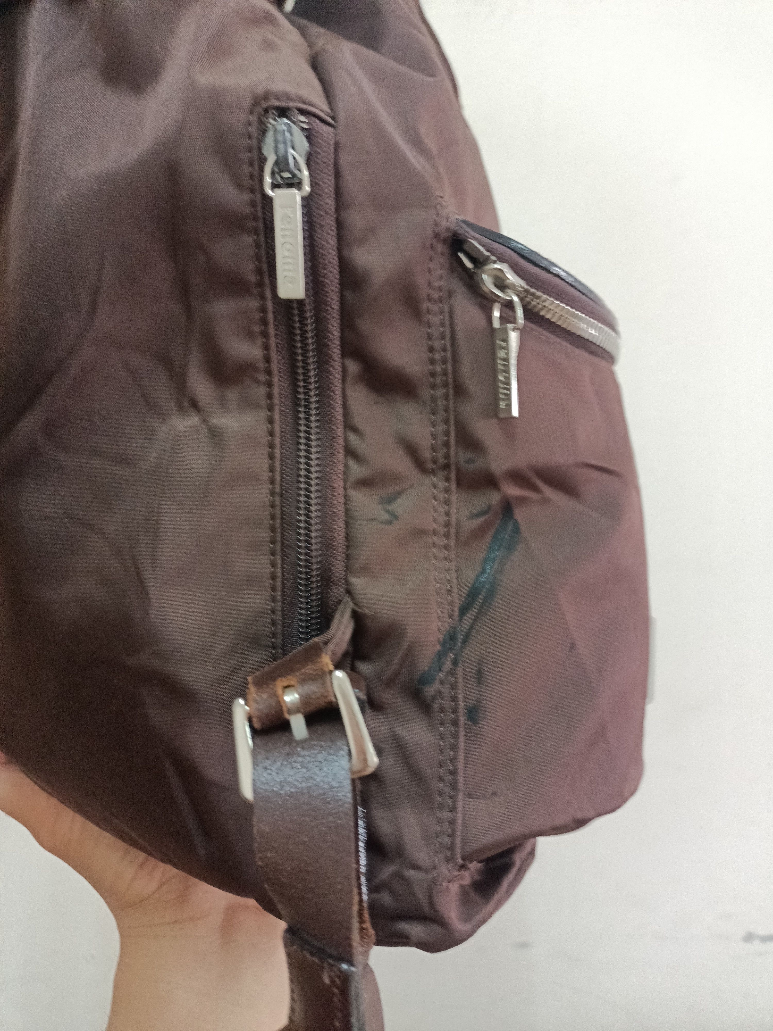 Renoma Vintage Renoma Paris nylon leather backpack Size ONE SIZE - 11 Thumbnail