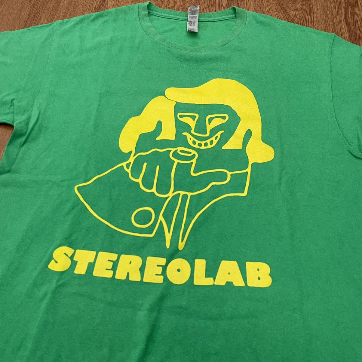 Band Tees Vintage bootleg stereolab tee Size US L / EU 52-54 / 3 - 2 Thumbnail
