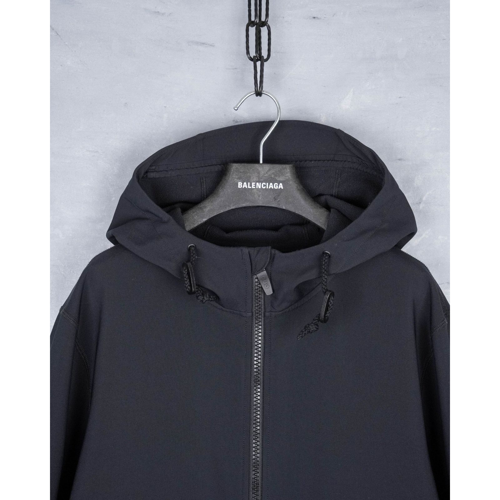 Nike ACG Vintage nike acg softshell black hooded tech zip jacket Size US L / EU 52-54 / 3 - 3 Thumbnail
