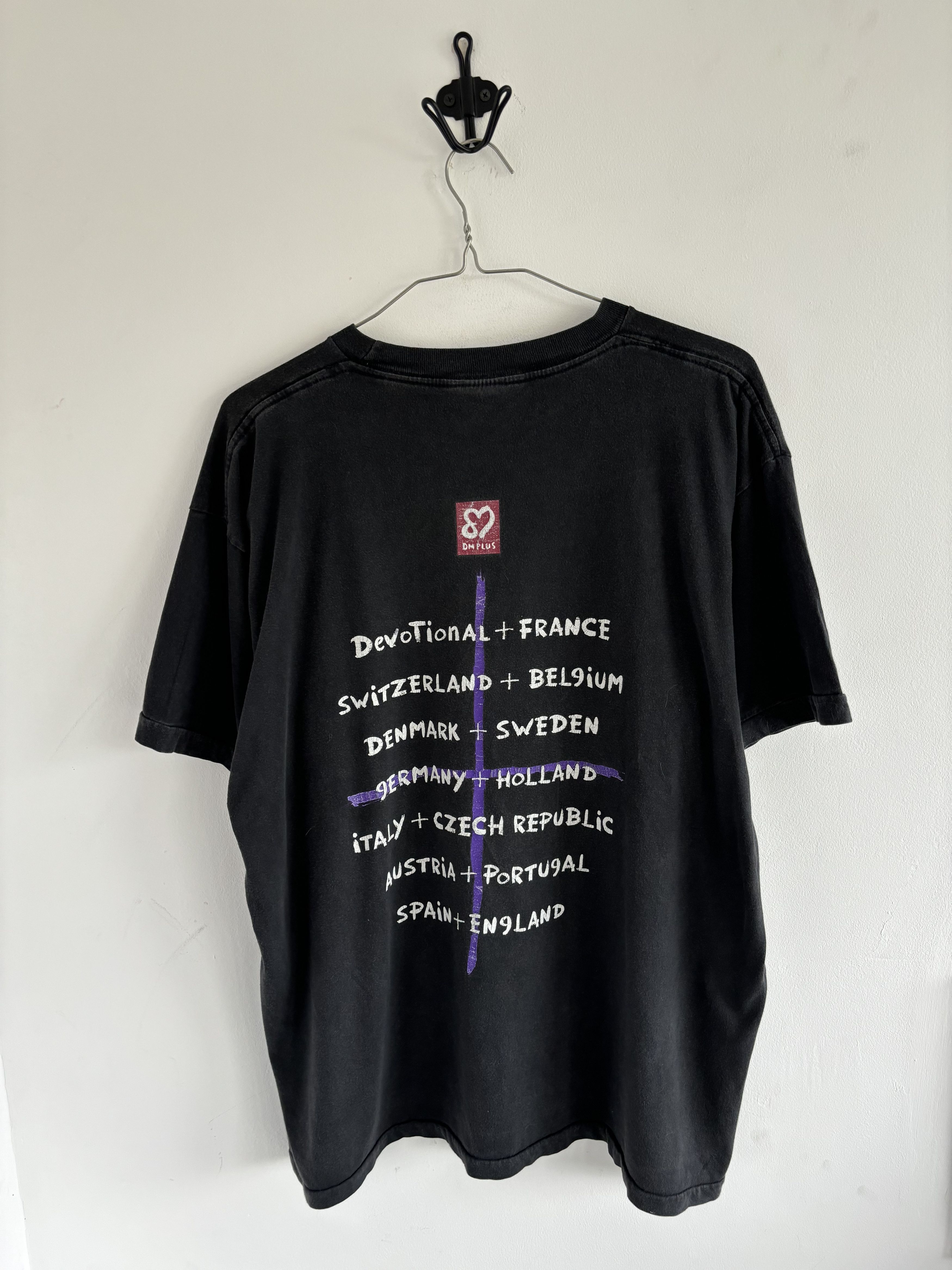 Band Tees Vintage Depeche Mode Devotional Tour 1993 Tee Size US XL / EU 56 / 4 - 6 Thumbnail