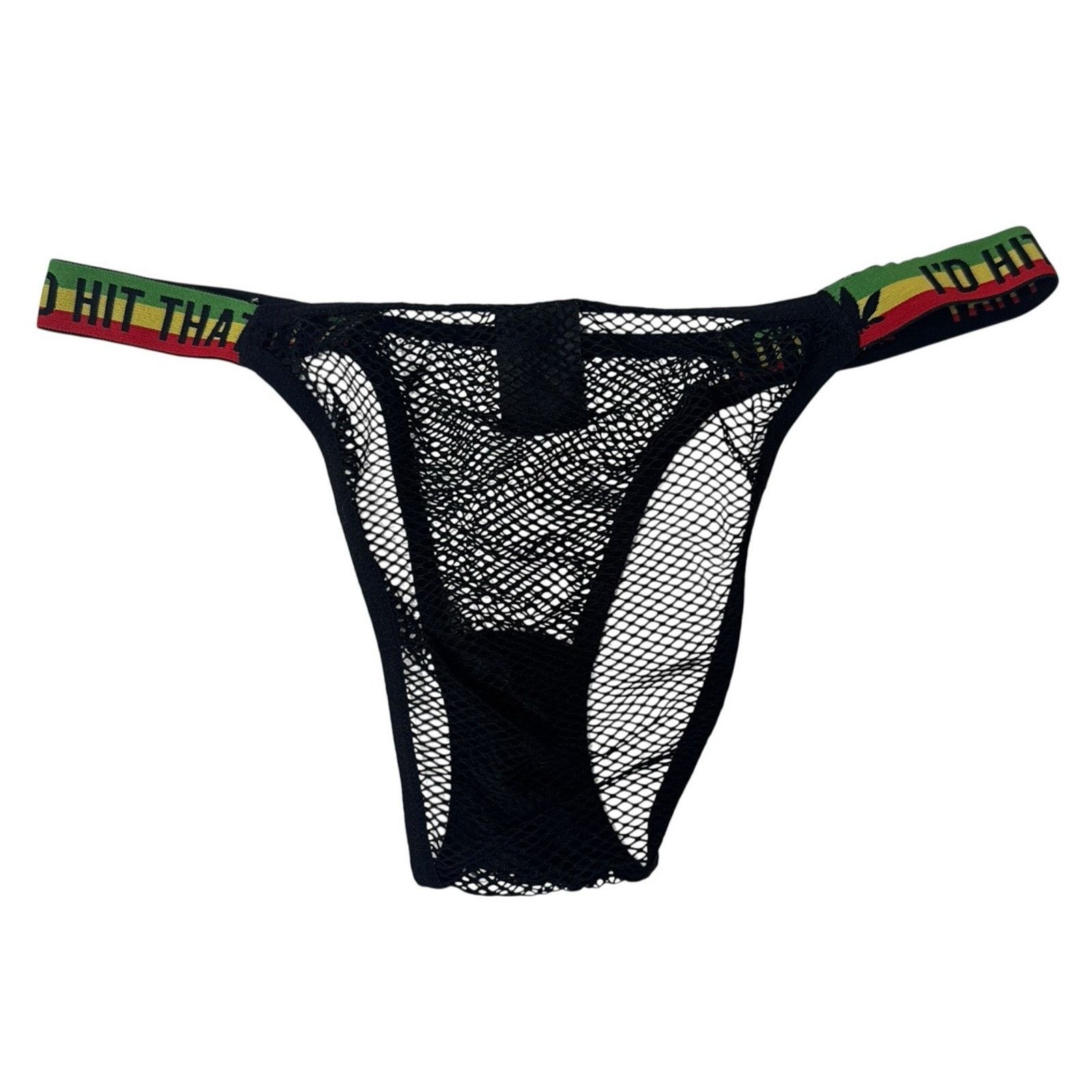 Other MJ I’D HIT THAT Fish Net Bralette Panty Set Festival L/XL Size L / US 10 / IT 46 - 4 Thumbnail
