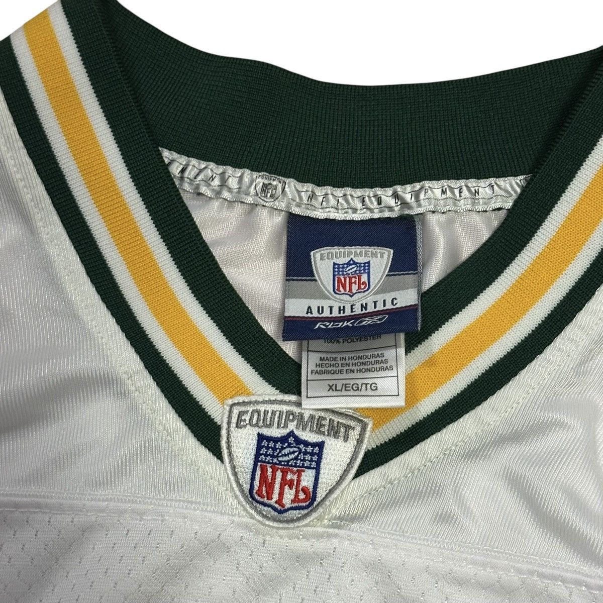 NFL Brett Favre Green Bay Packers Reebok NFL Road Jersey XL Size US XL / EU 56 / 4 - 3 Thumbnail
