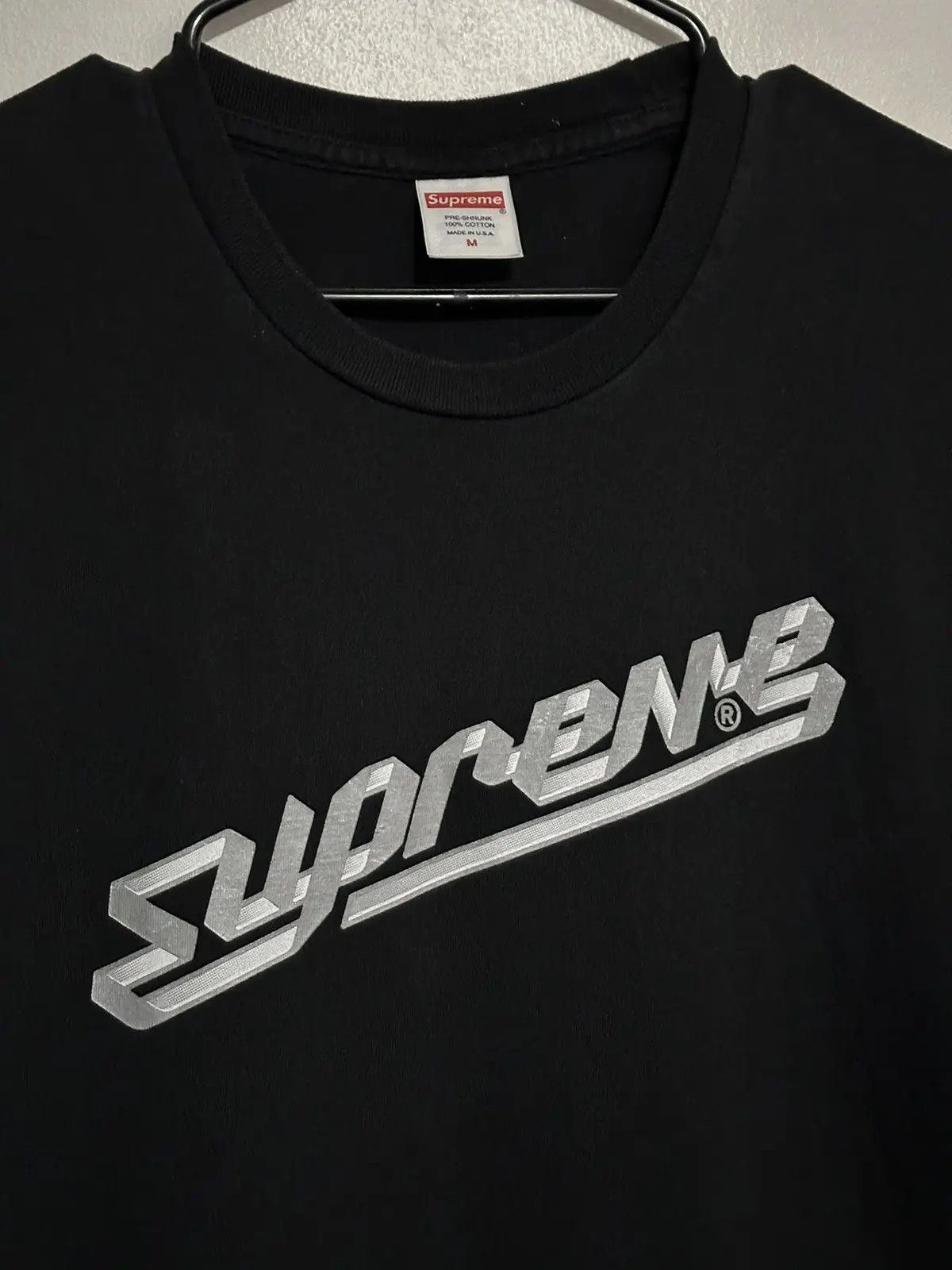 Supreme Supreme Banner Tee Size US M / EU 48-50 / 2 - 2 Thumbnail
