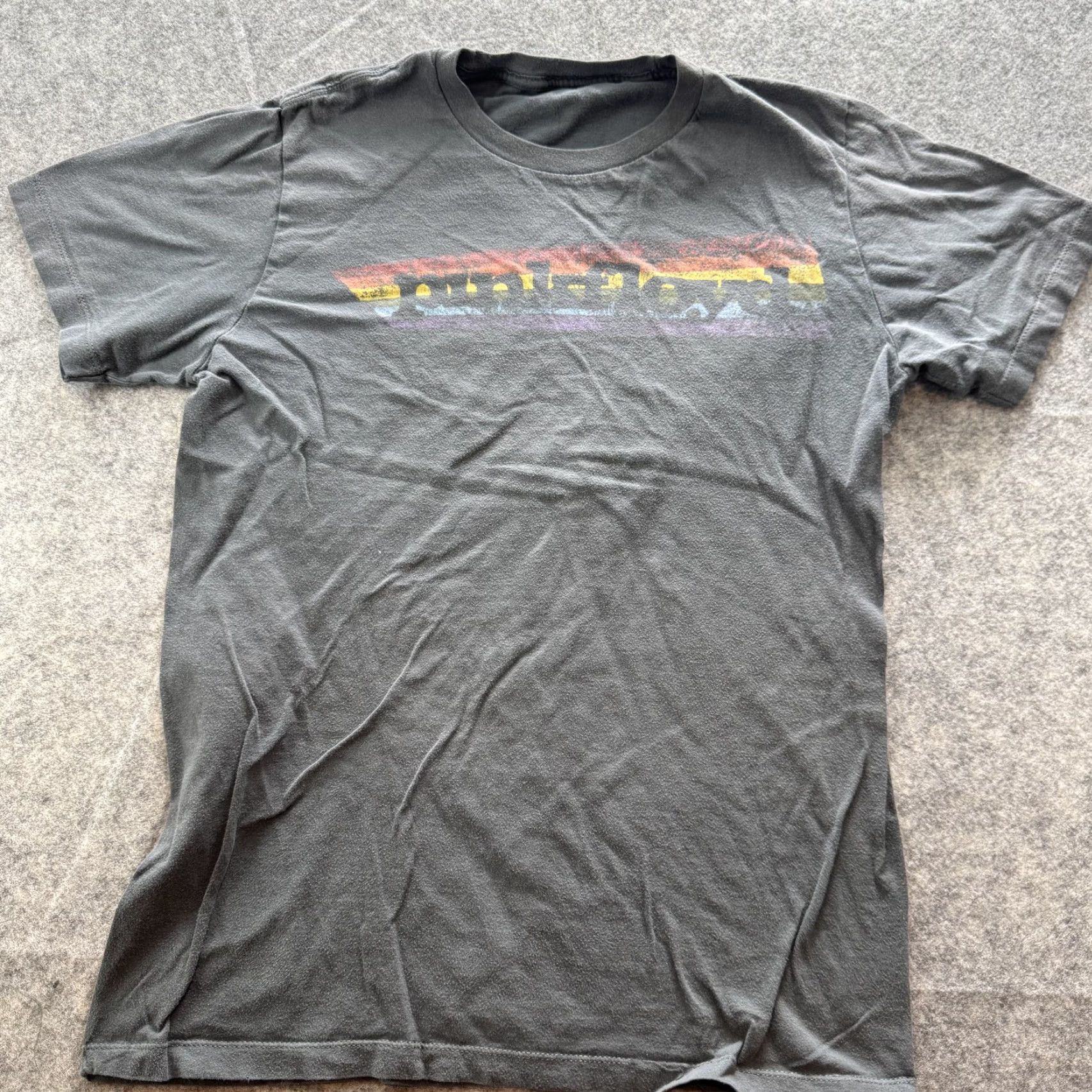 Vintage VINTAGE NO TAG Pink Floyd Shirt Mens L Gray Short Sleeve Retro Hippie Grunge Reprint Distressed Size US L / EU 52-54 / 3 - 2 Thumbnail
