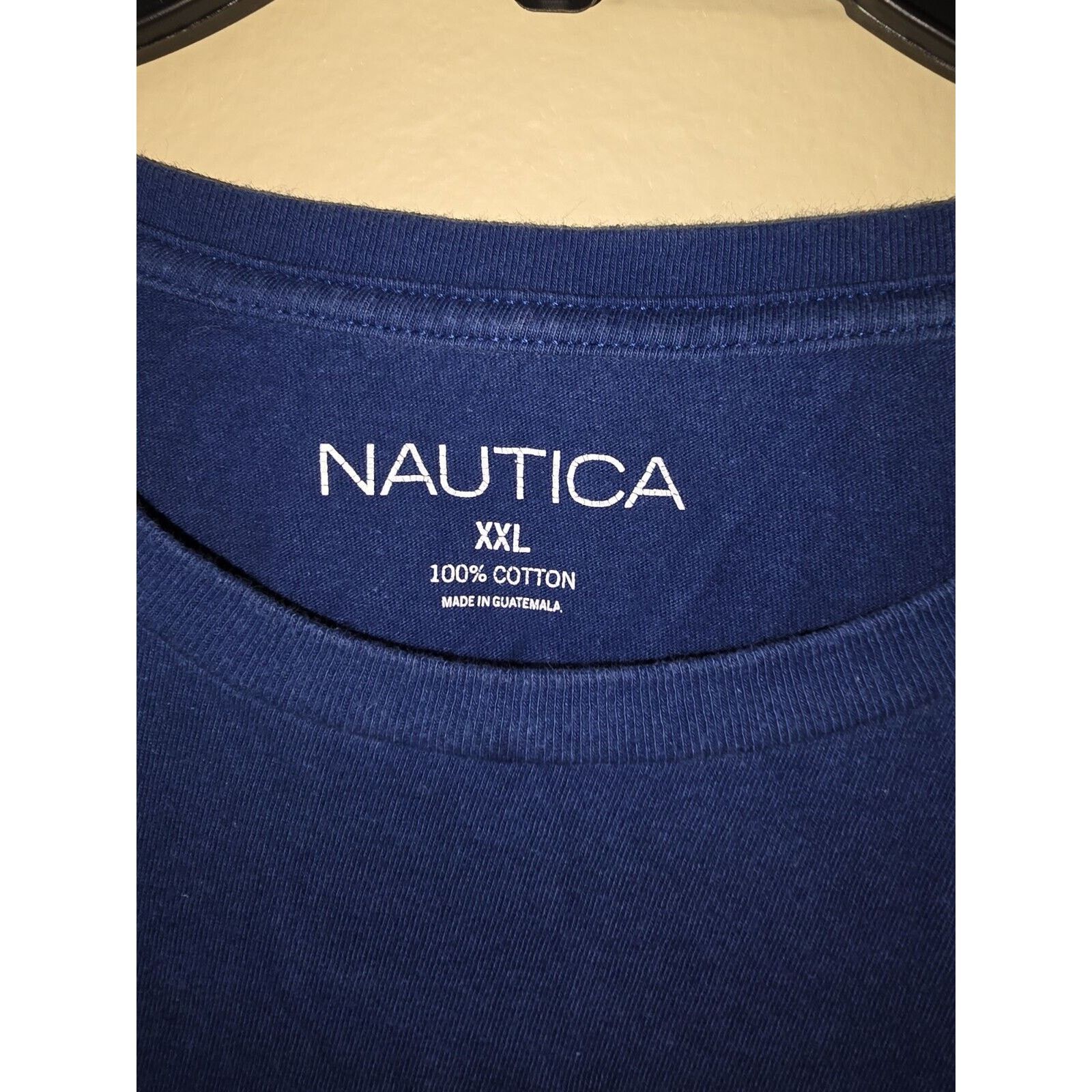 Nautica Nautica Sailing Crew Team T Shirt Navy Blue Size XXL Size US XXL / EU 58 / 5 - 3 Thumbnail