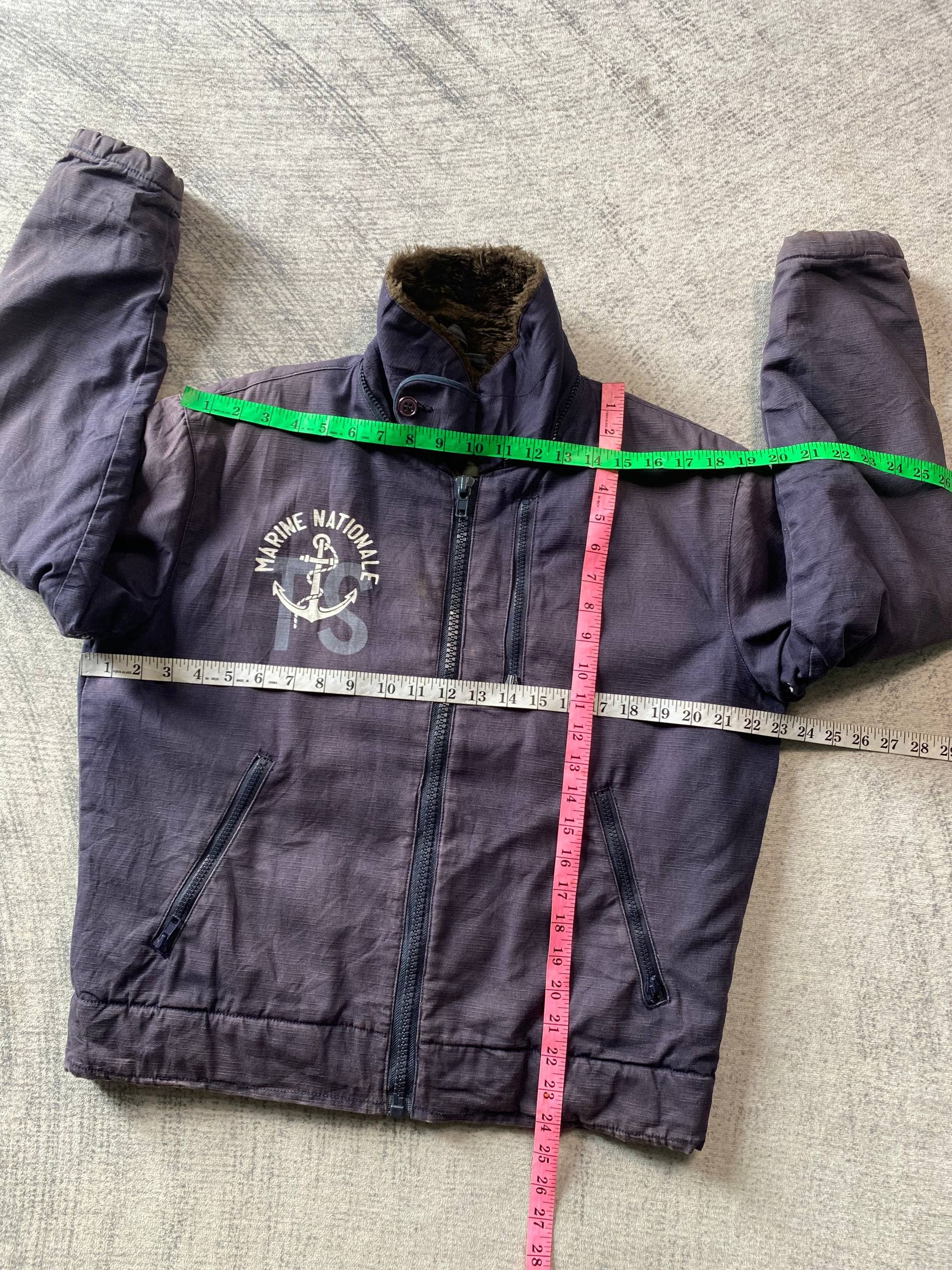 Buzz Rickson's Vintage Marine Nationale N-1 Deck Jacket by Houston Inc Size US S / EU 44-46 / 1 - 15 Thumbnail
