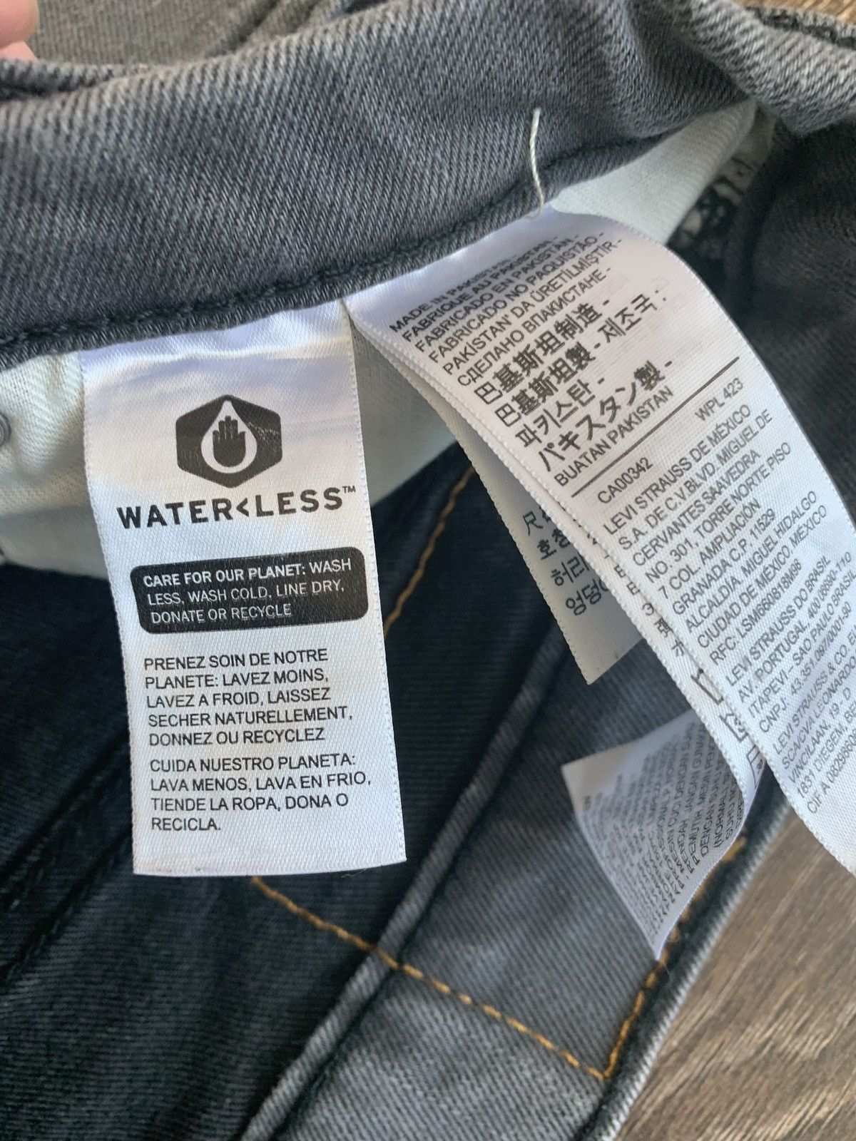 Levi's Levi Strauss 511 Pants in grey Size US 34 / EU 50 - 2 Thumbnail