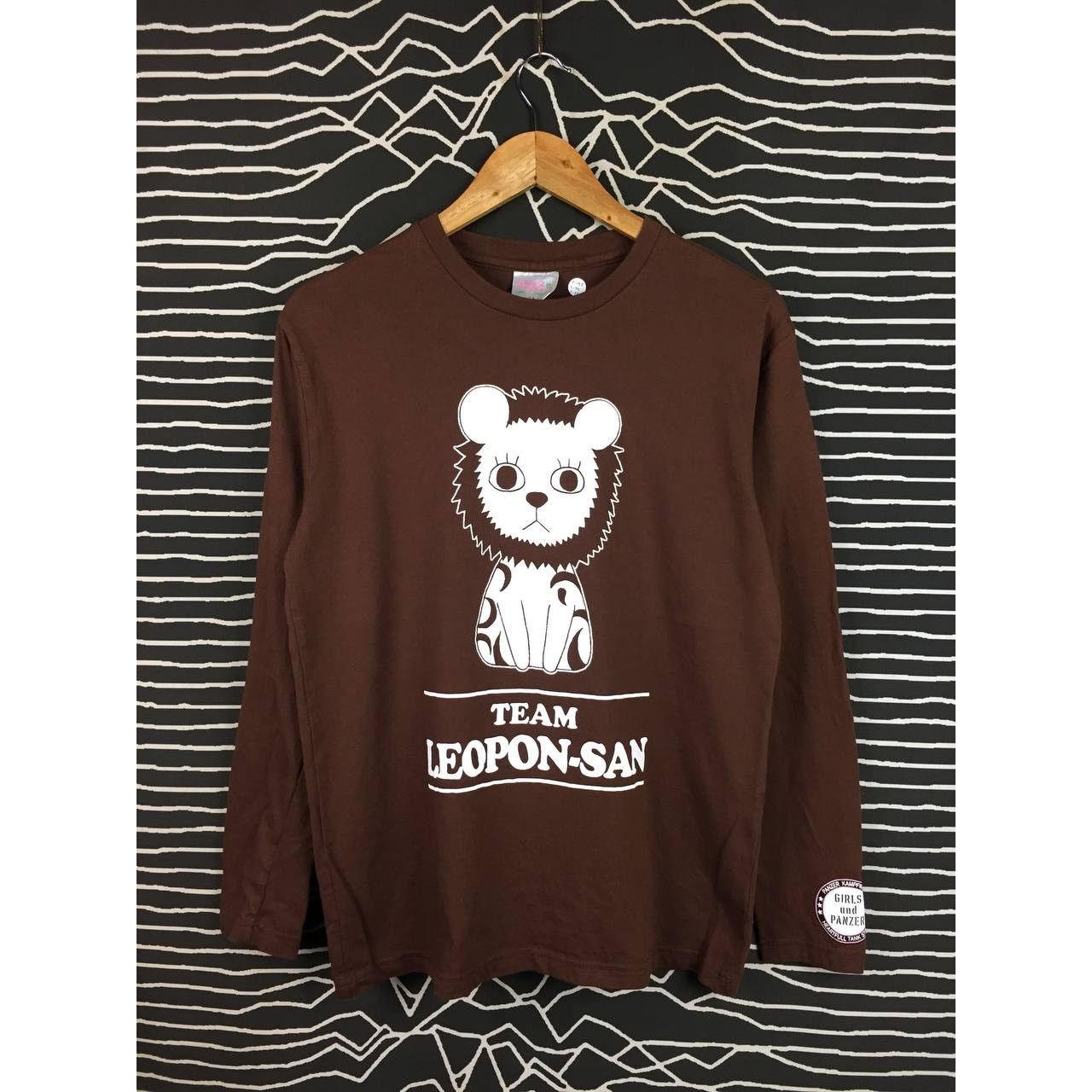 Anime × Japanese Brand × Vintage Vtg Girls Und Panzer Team Leopon-San Anime Longsleeve Tee Size US M / EU 48-50 / 2 - 1 Thumbnail