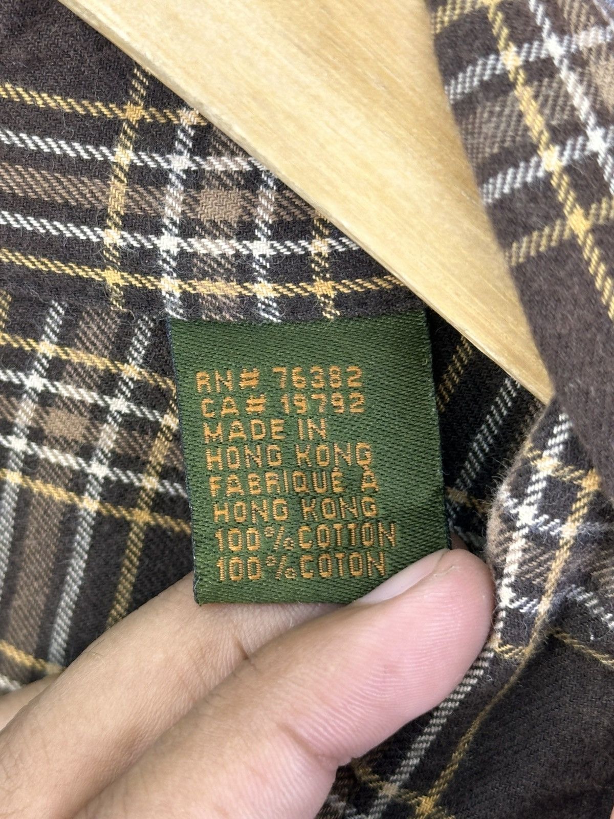 Timberland Vintage 90’s Timberland Plaid Check Flannel Shirt Button Up Size US L / EU 52-54 / 3 - 13 Thumbnail