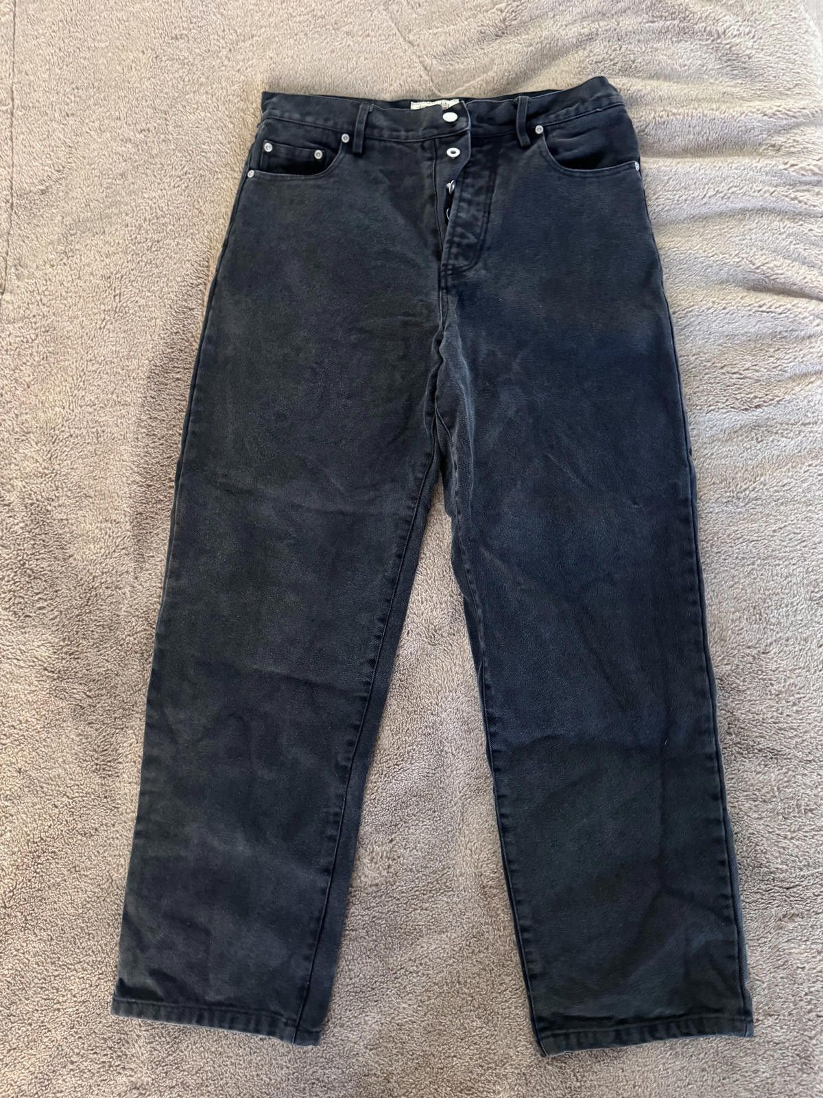 Stussy Stussy Quality Workgear Black Denim Jeans Size US 30 / EU 46 - 4 Thumbnail