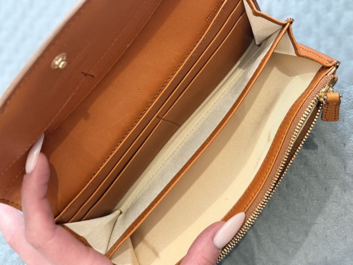 Burberry Prorsum Burberry Prorsum SS12 Tribal Runway Continental Flap Wallet Size ONE SIZE - 16 Thumbnail