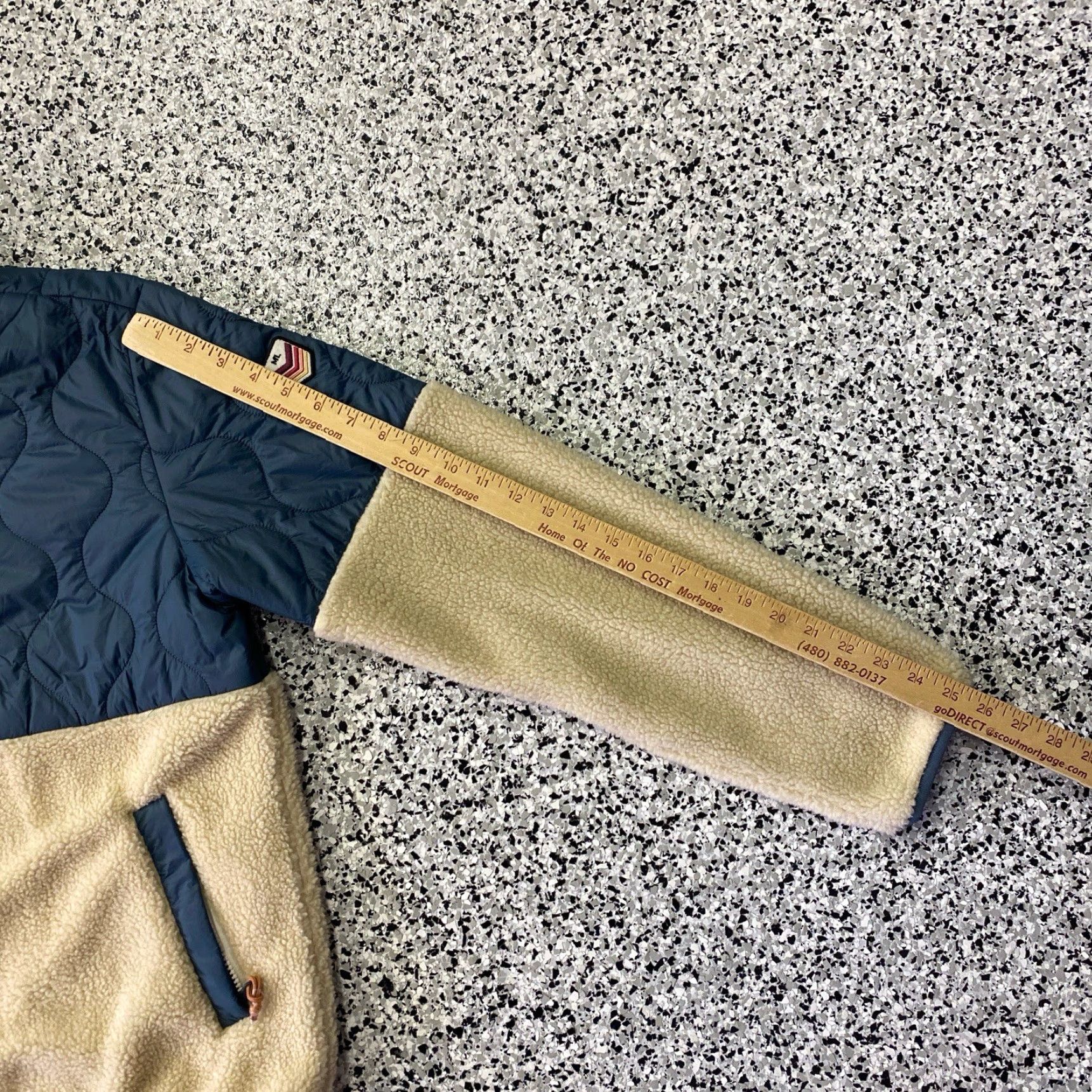 Marine Layer Marine Layer Bariloche Sherpa Jacket Mens Med Orion Blue Zip Up NEW Jacket Size US M / EU 48-50 / 2 - 5 Thumbnail