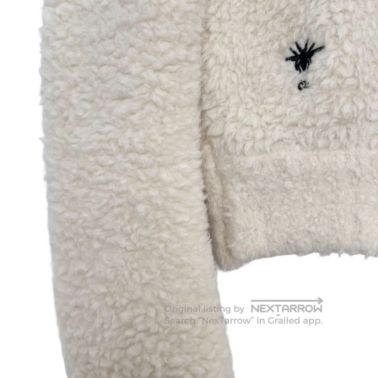Dior Dior Beige Embroidered Wool Stand Collar Zipper Long Sleev Size XS / US 0-2 / IT 36-38 - 4 Thumbnail